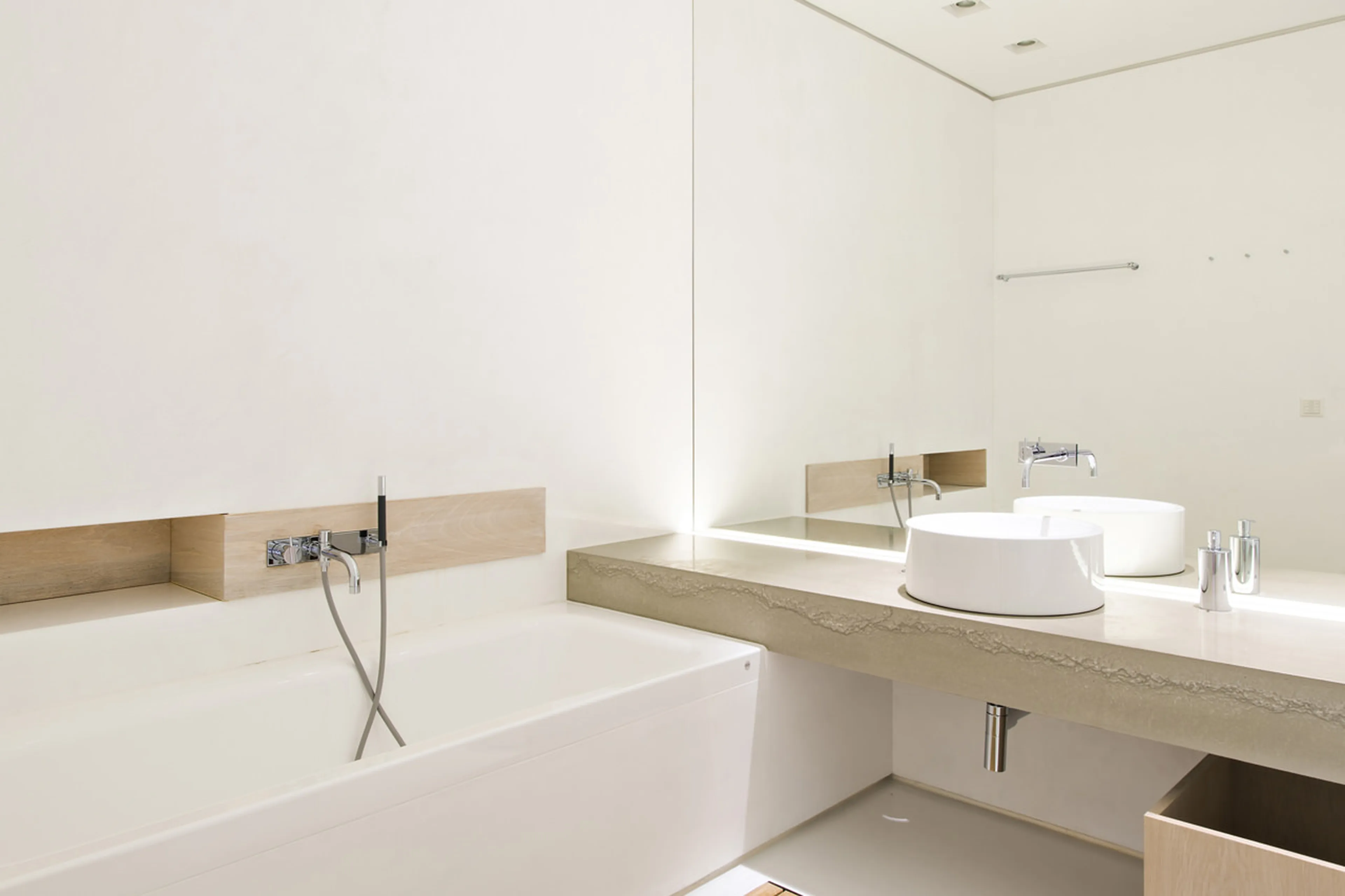 Bathroom in Apartment Snow White in St Moritz