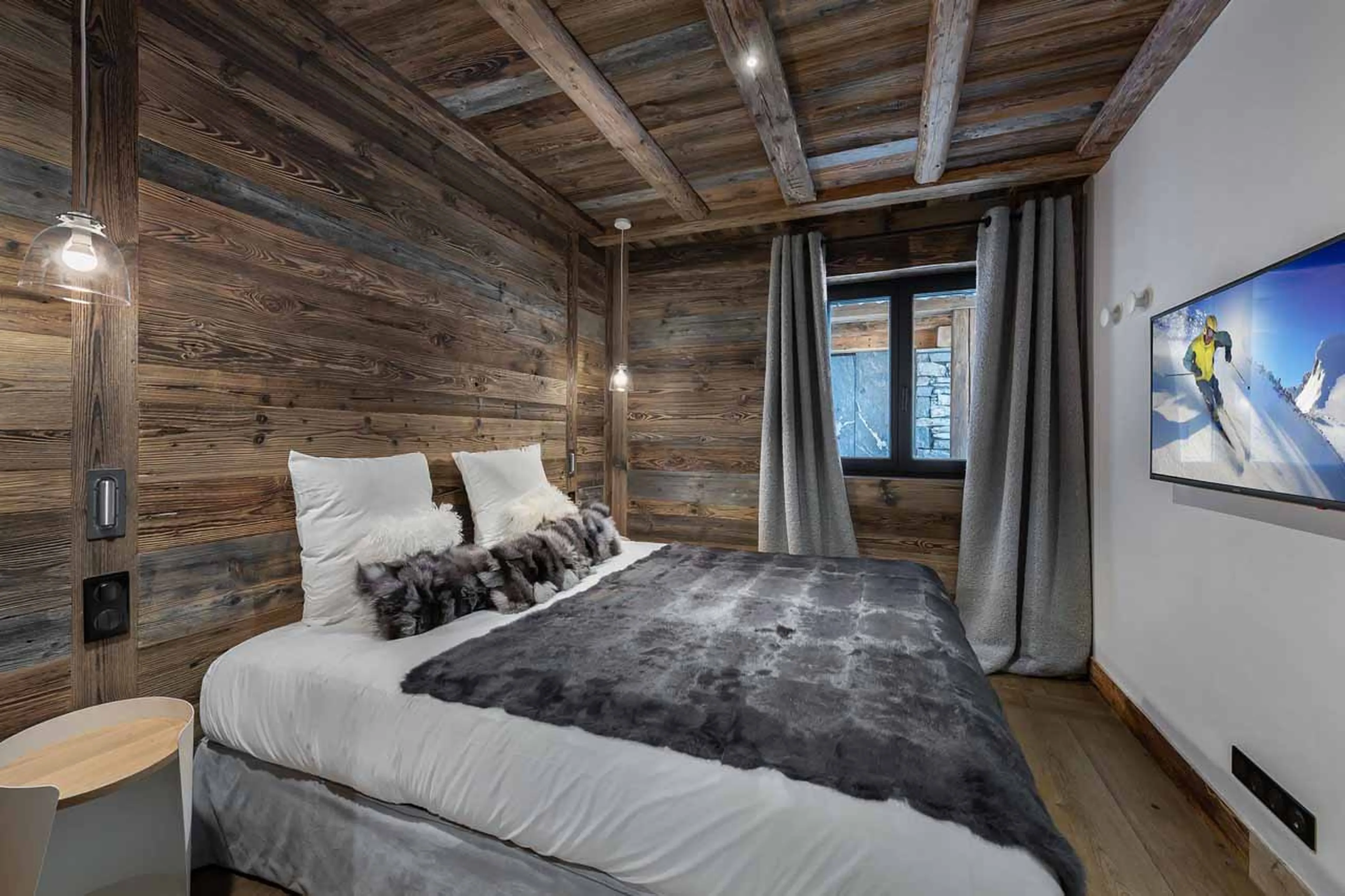 Bedroom three at Apartment Snowy Breeze in Val d'Isere