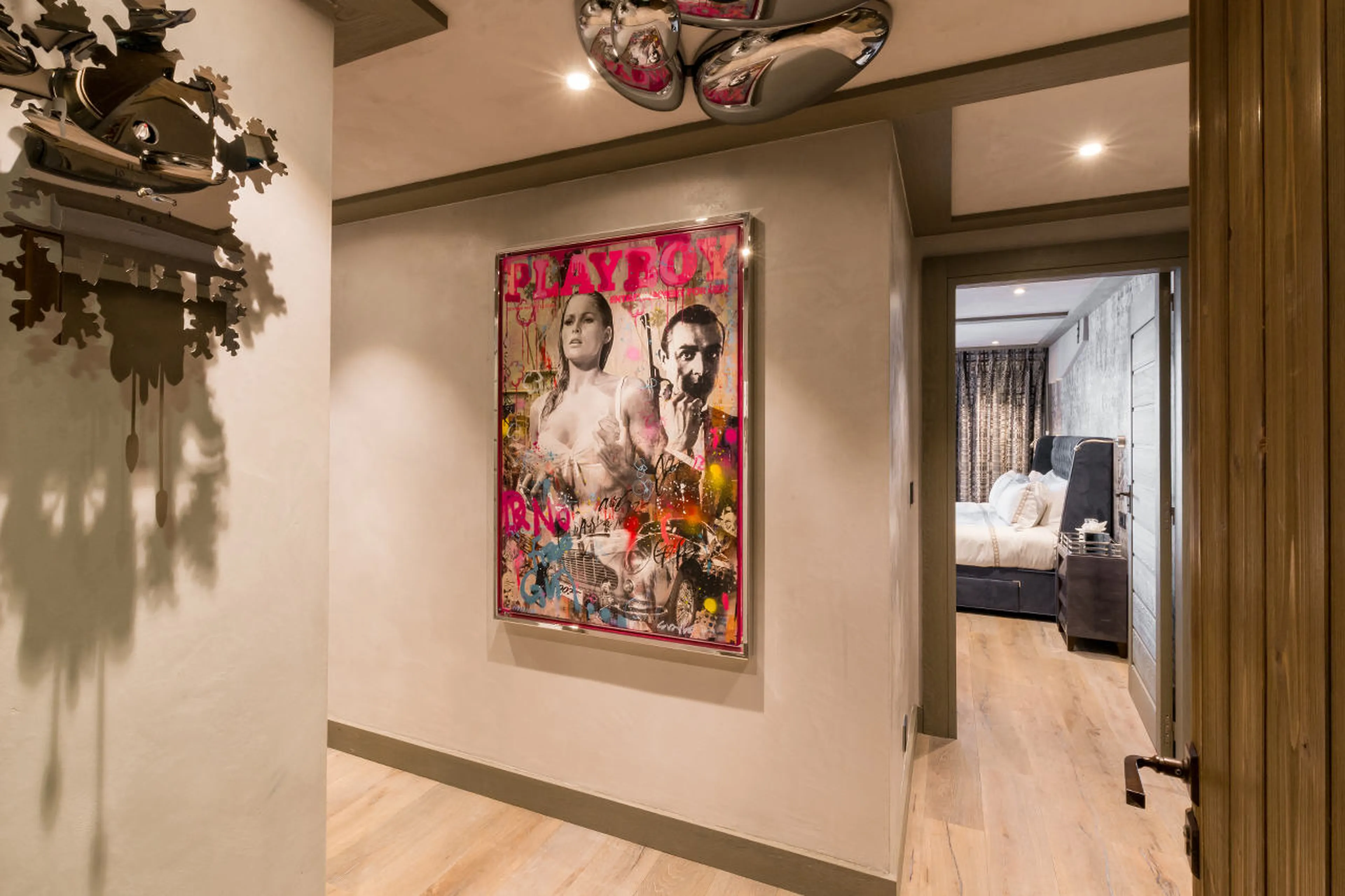 Hallway at Chalet Sweet Escape in Courchevel 1850