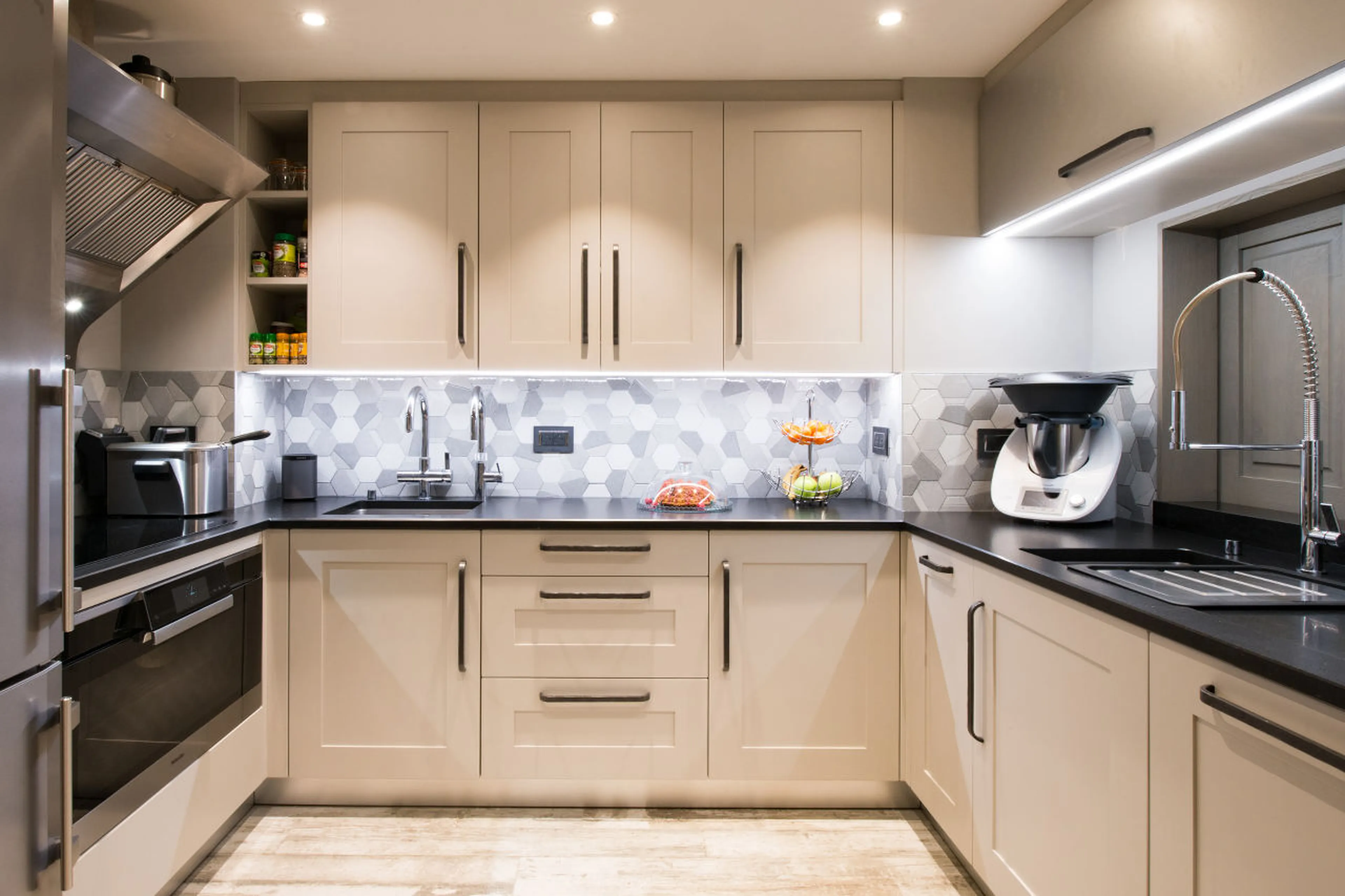 Kitchen at Chalet Sweet Escape in Courchevel 1850