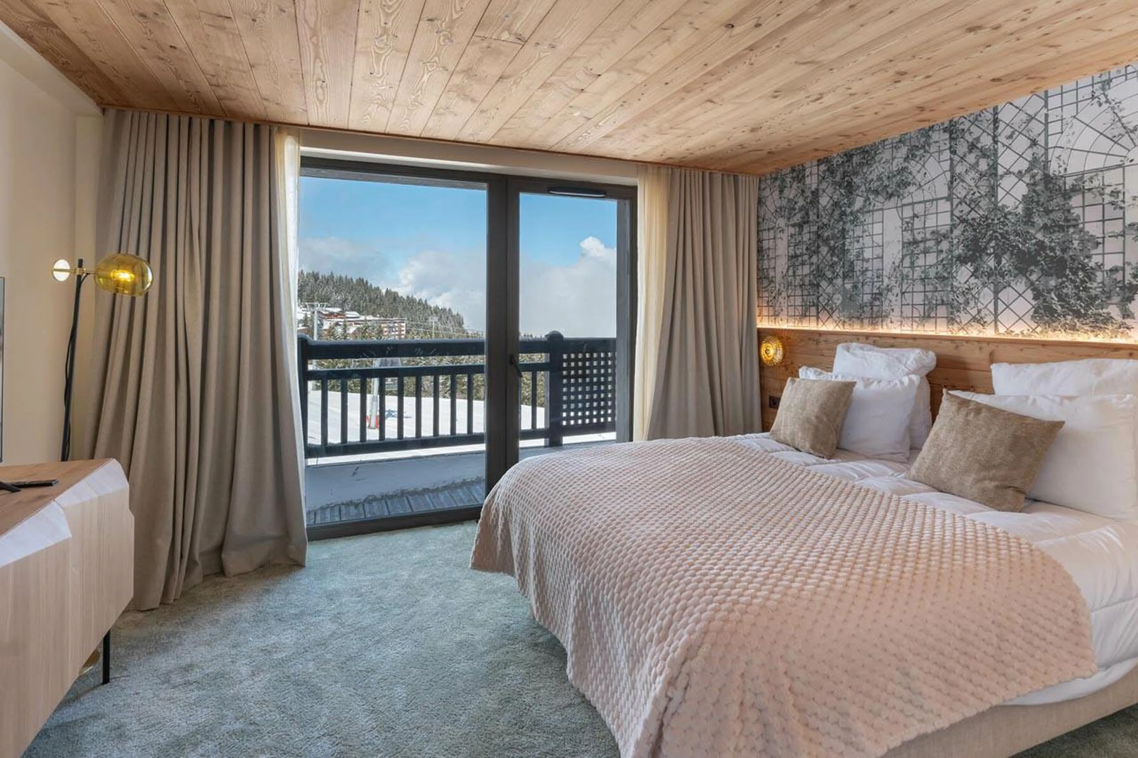 Bedroom at Apartment Tintoretto in Courchevel 1850