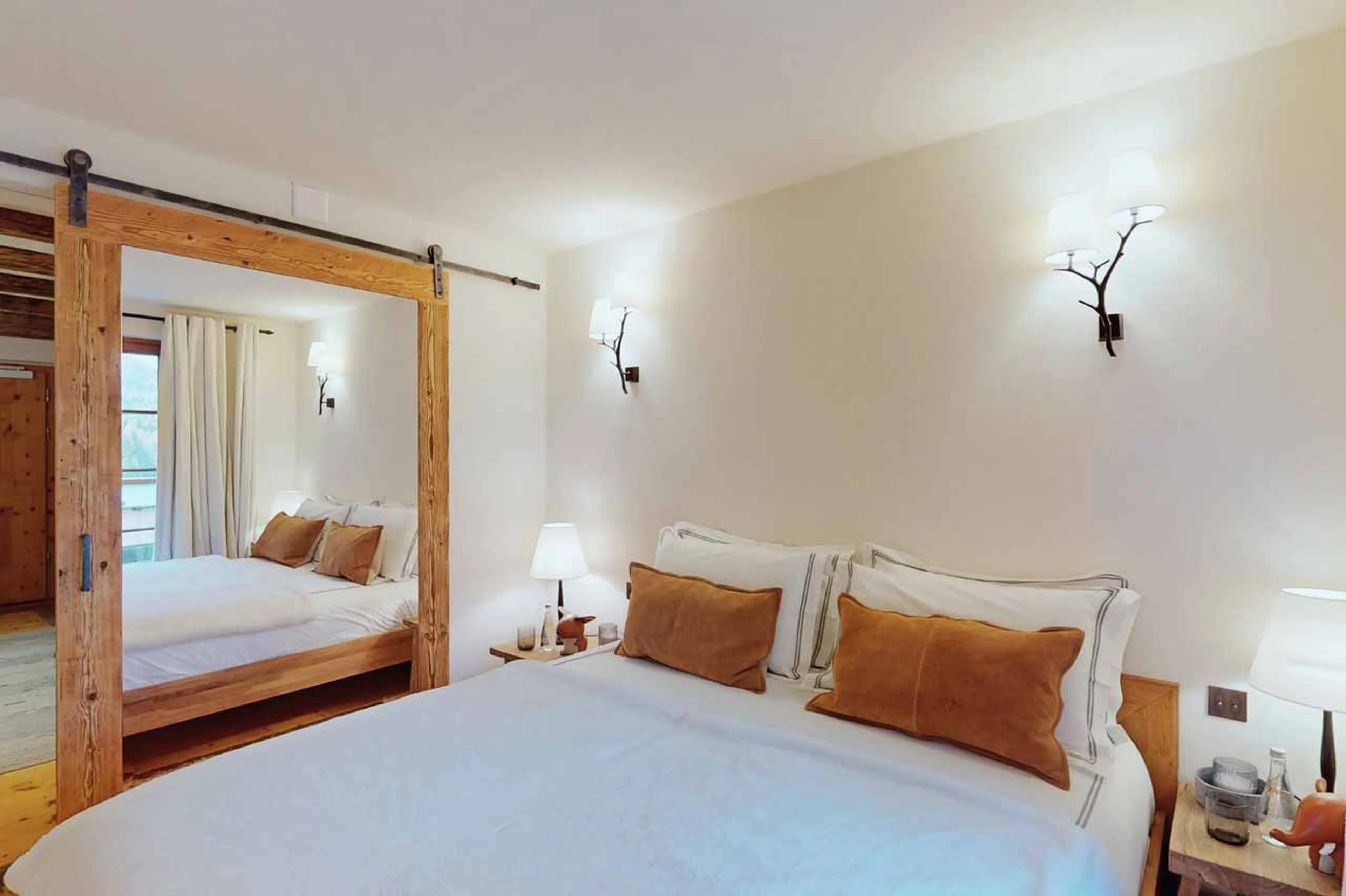 Bedroom 1 at Chalet Tobias in St Moritz