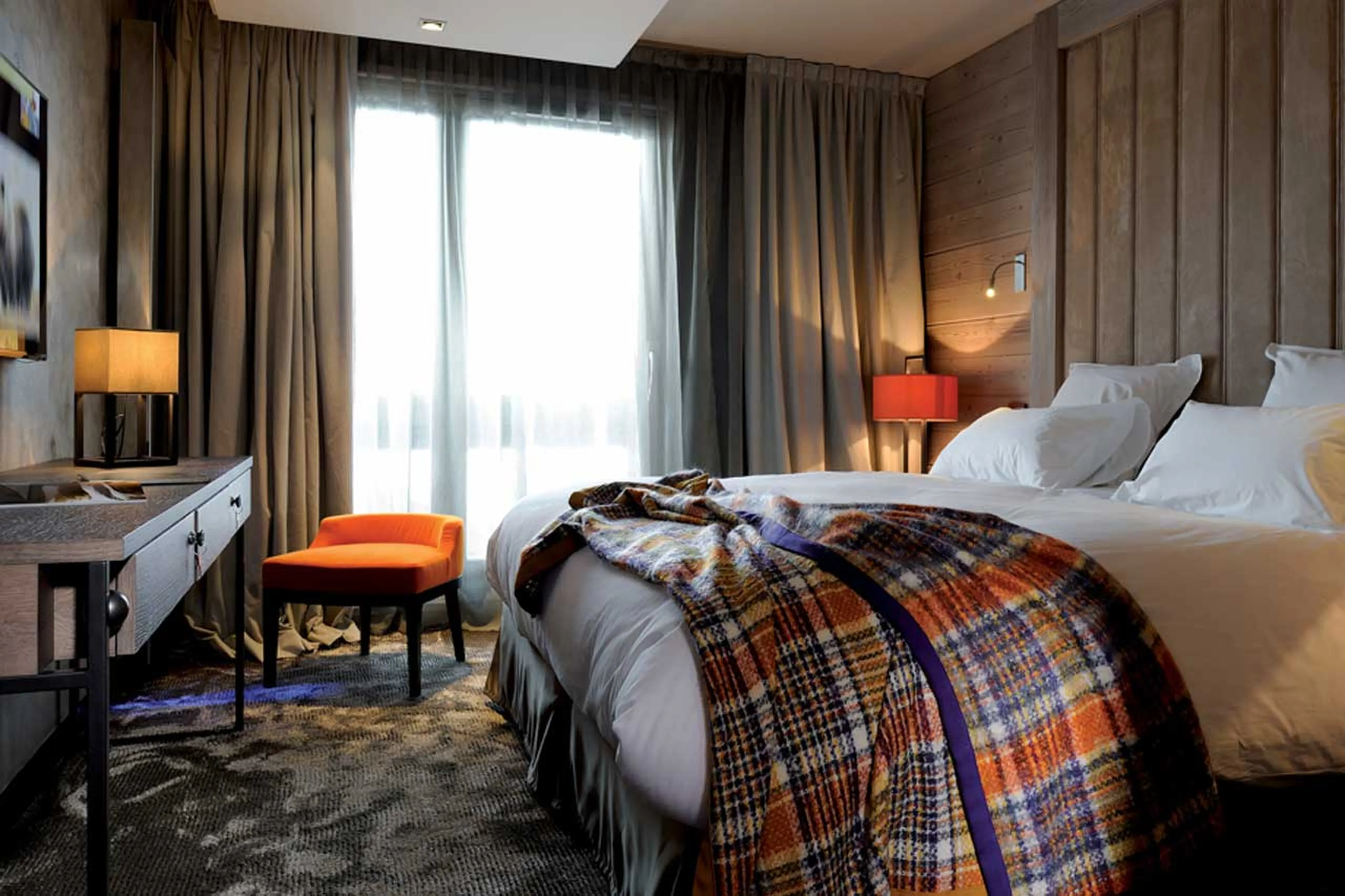 Bedroom two at Apartment Topaz in Courchevel 1850