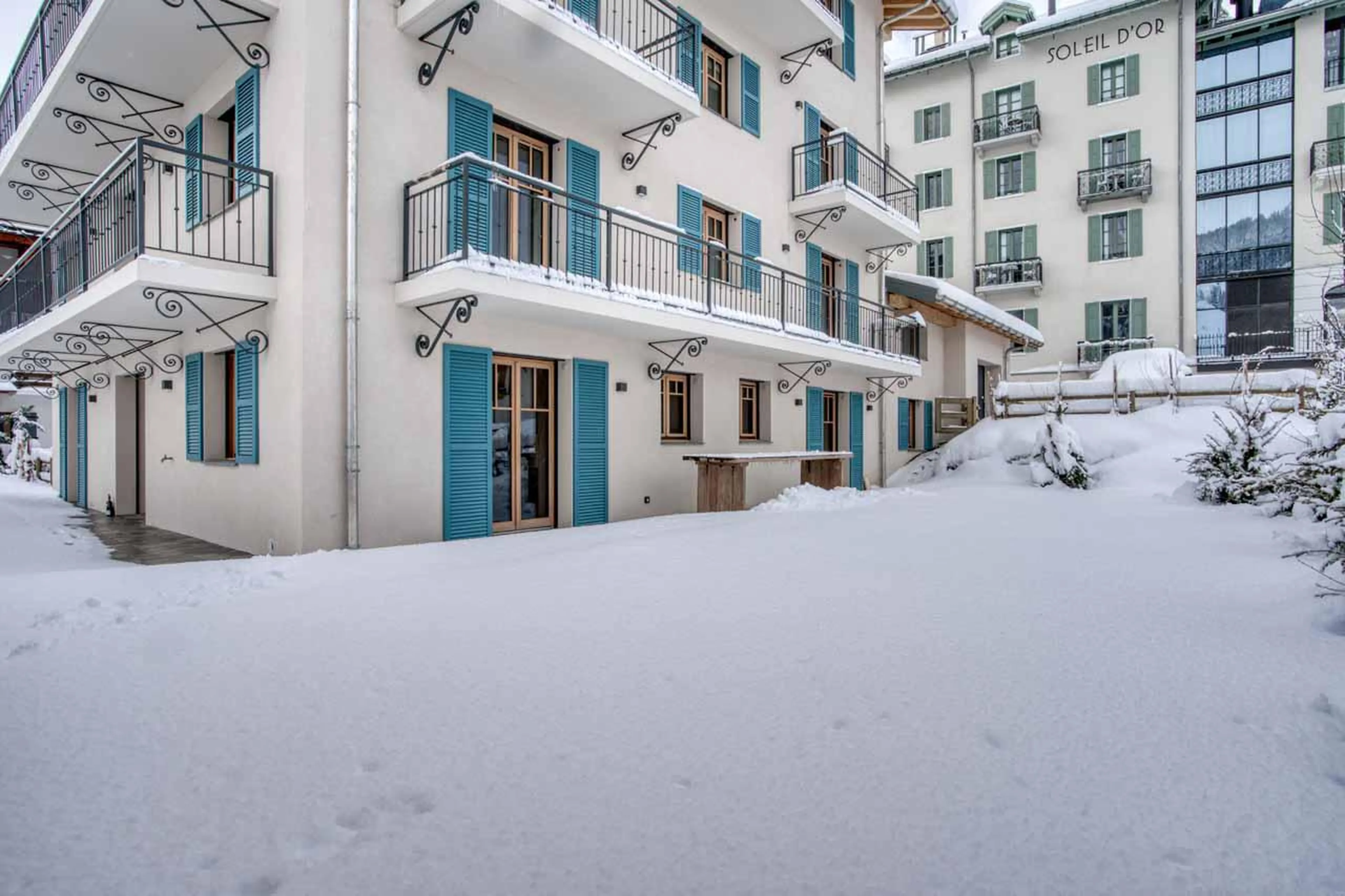 Exterior of Apartment Tourmaline in Megeve