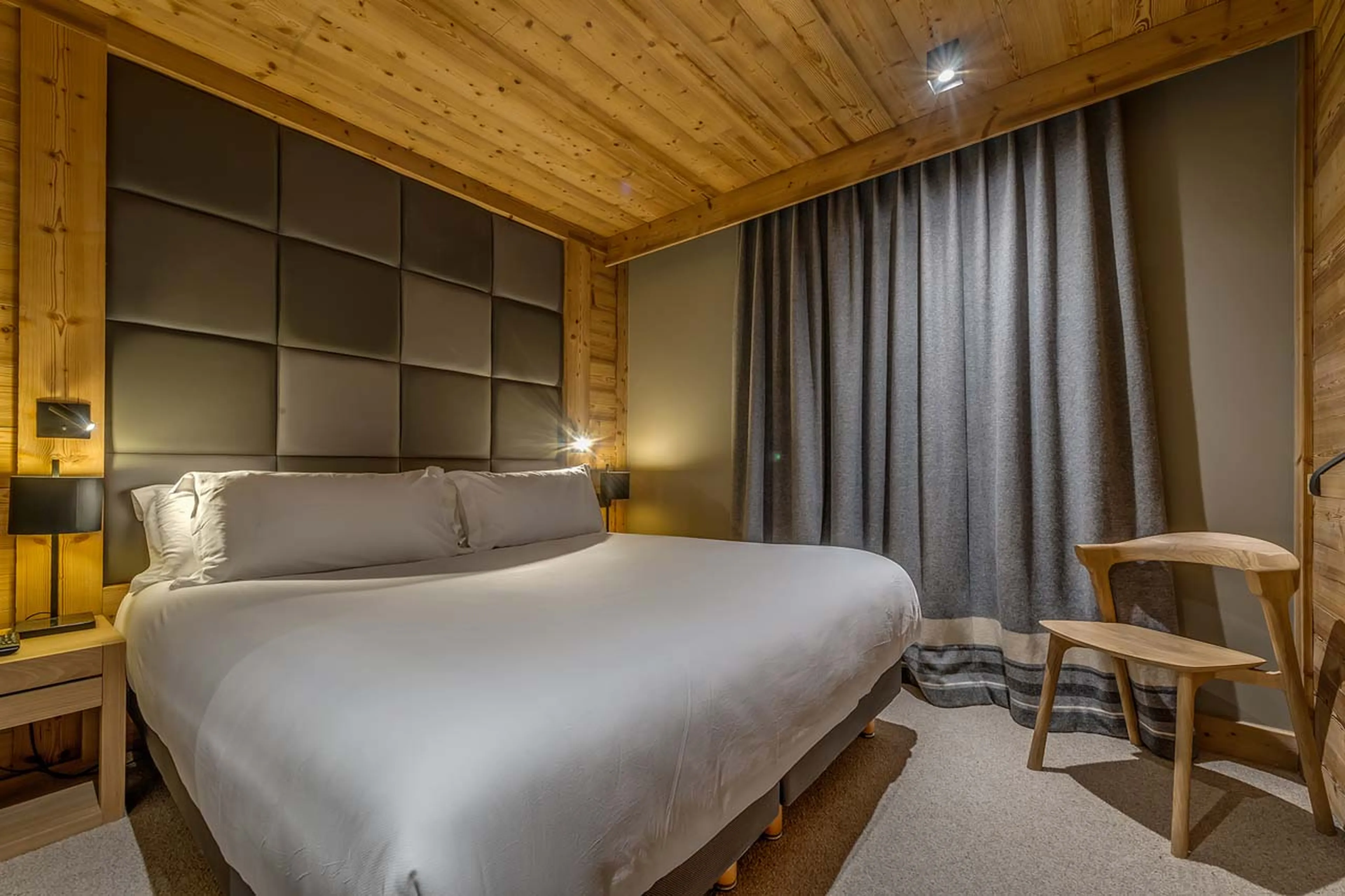 Bedroom two at Apartment Tournesol in Val d'Isere