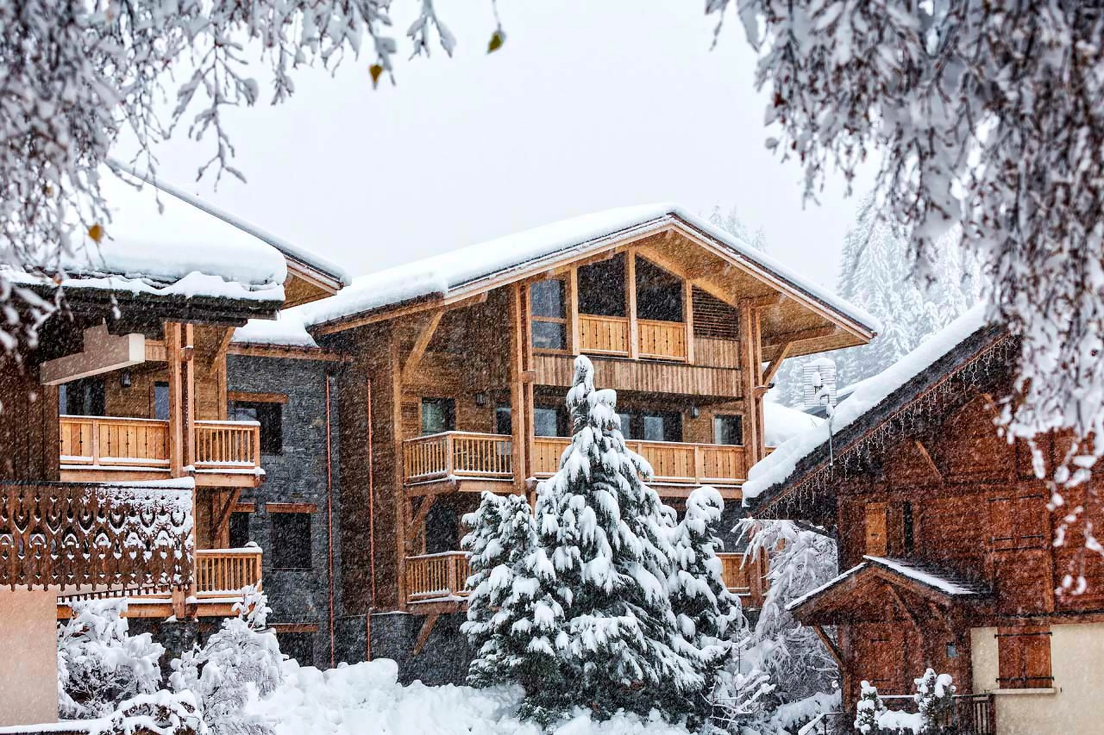 Exterior of Apartment Urban Corniche in Les Gets
