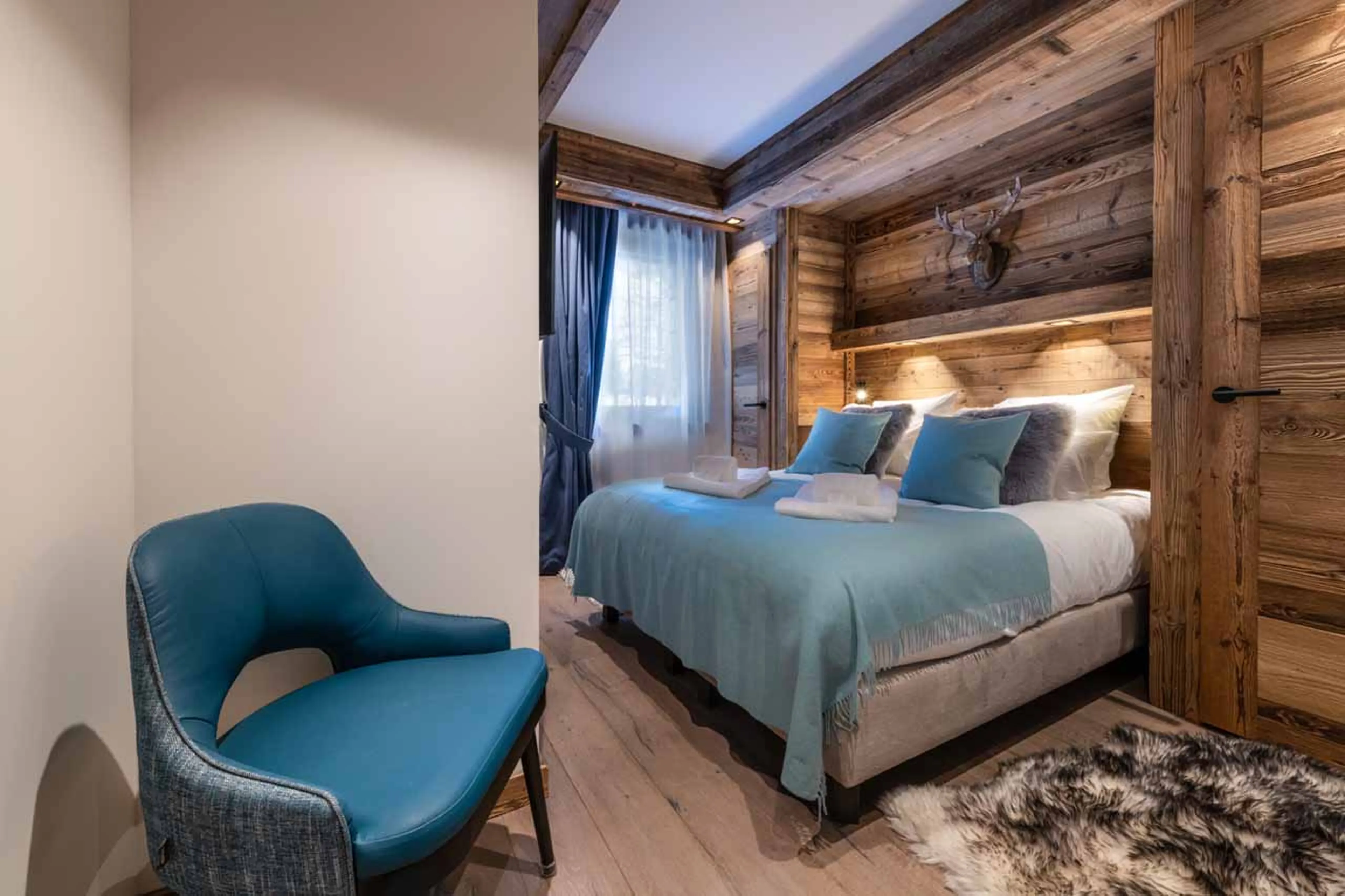 Bedroom 1 at Apartment Vail Lodge A02 in Val d'Isere