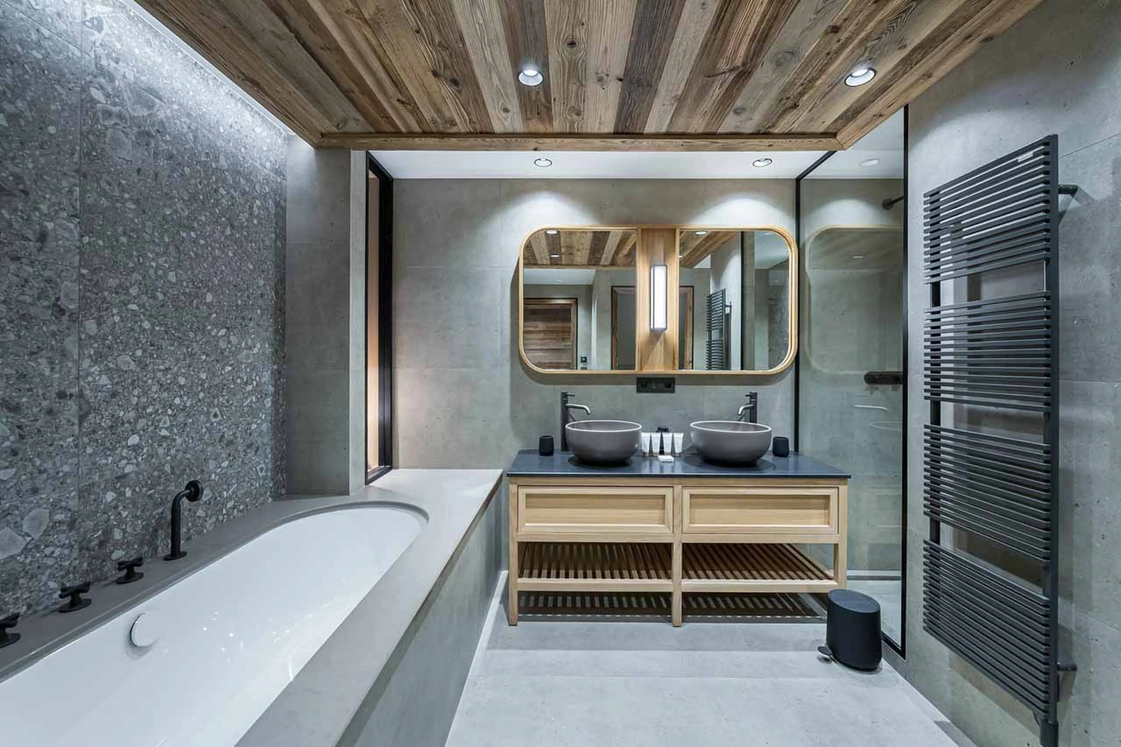 Bathroom one at Apartment Village de l'Orée 405 in Meribel