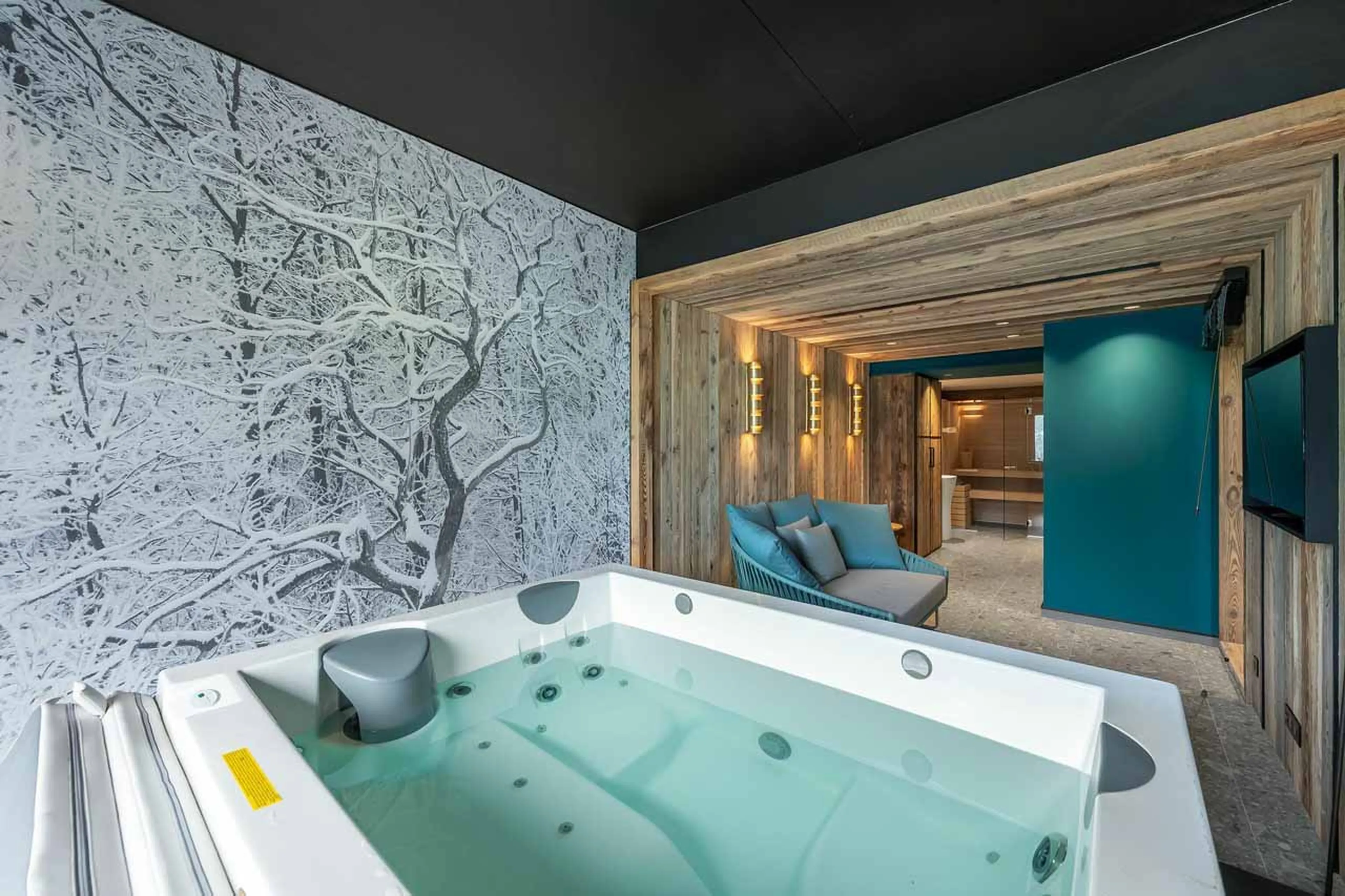 Spa area at Apartment Village de l'Orée 405 in Meribel