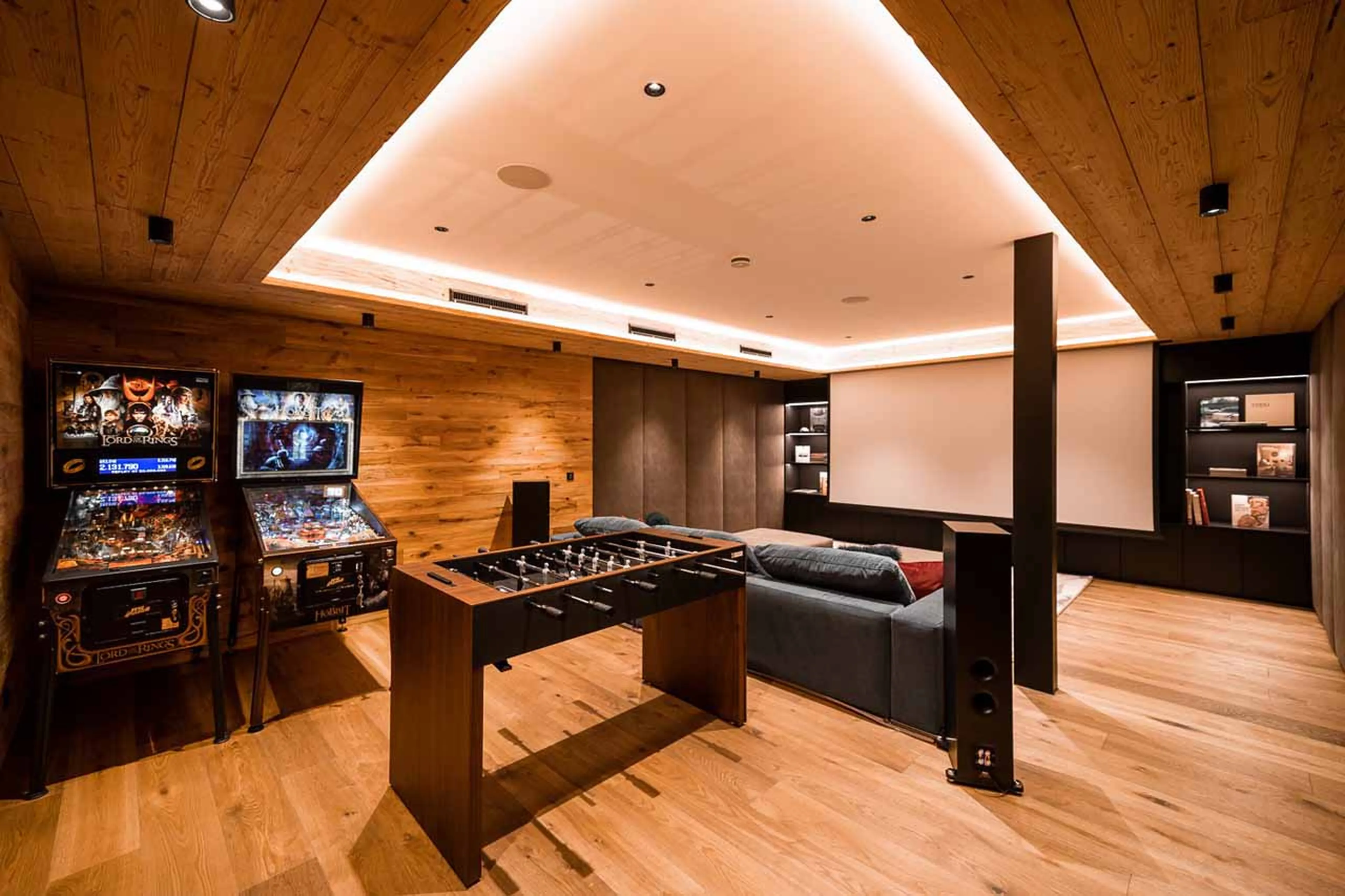 Entertainment games at Arla Grand Alpine Home in Lech