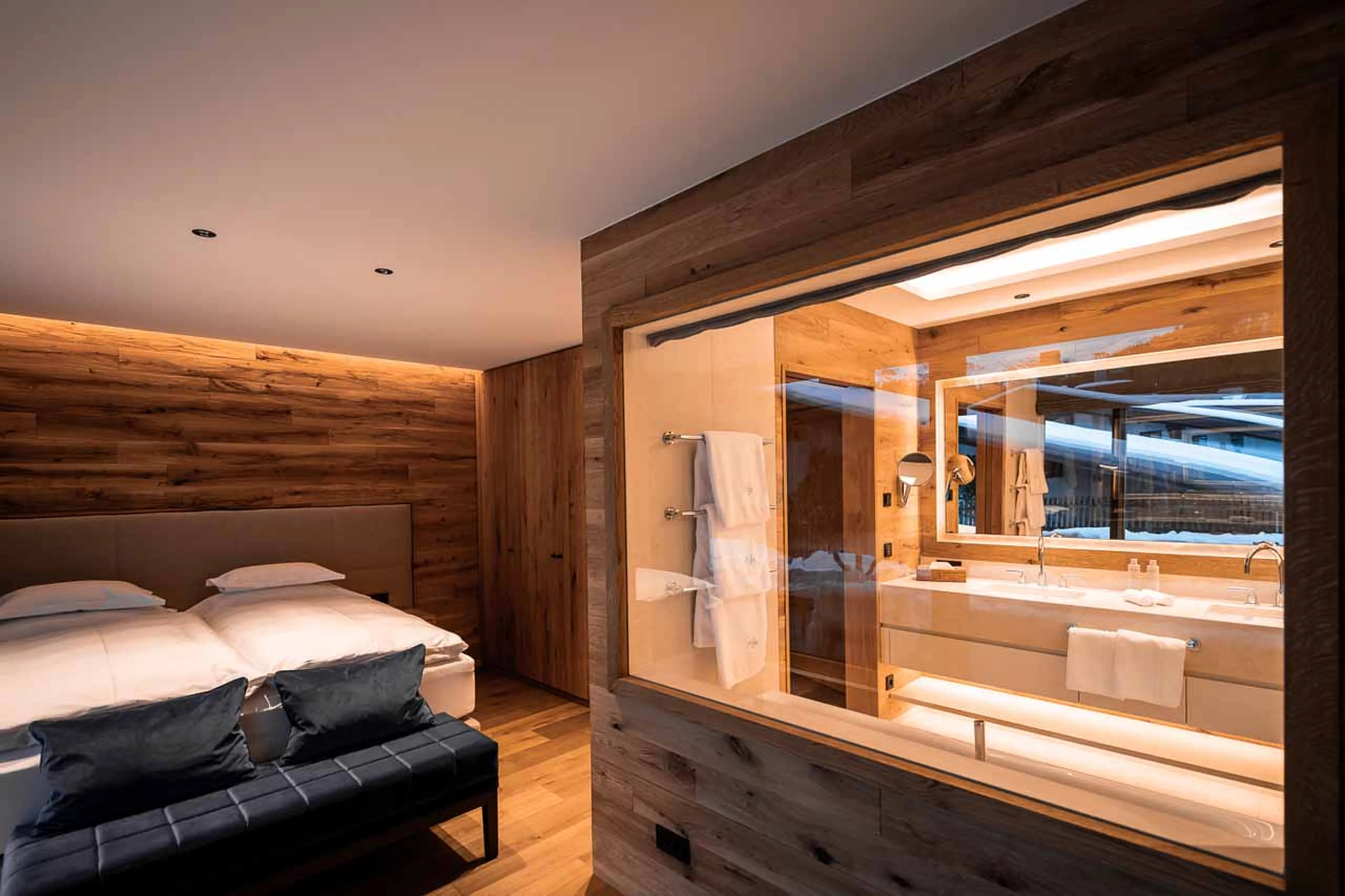 Bedroom two at Arla Luxury Home in Lech