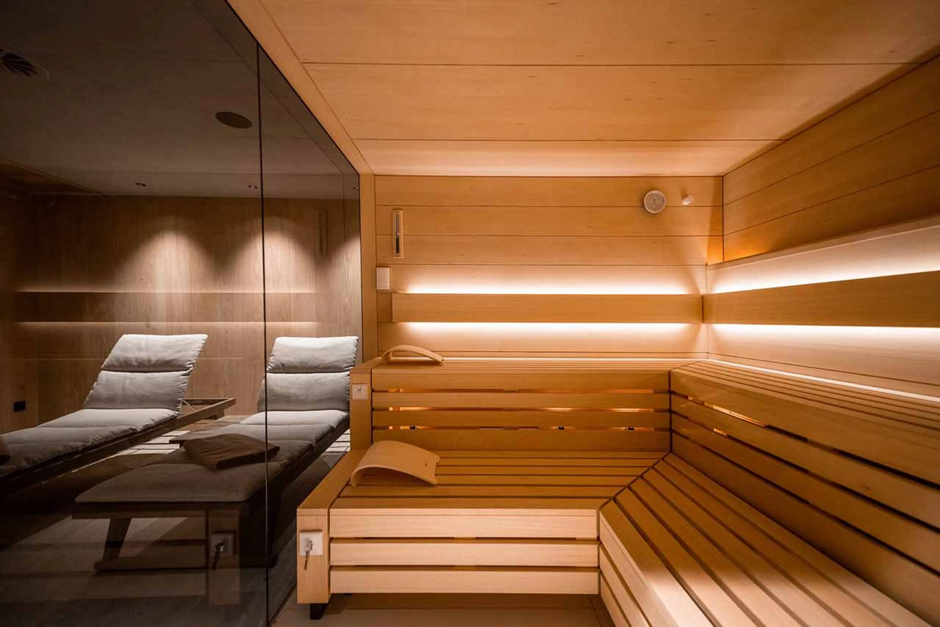 Sauna at Arla Modern Art Suite in Lech