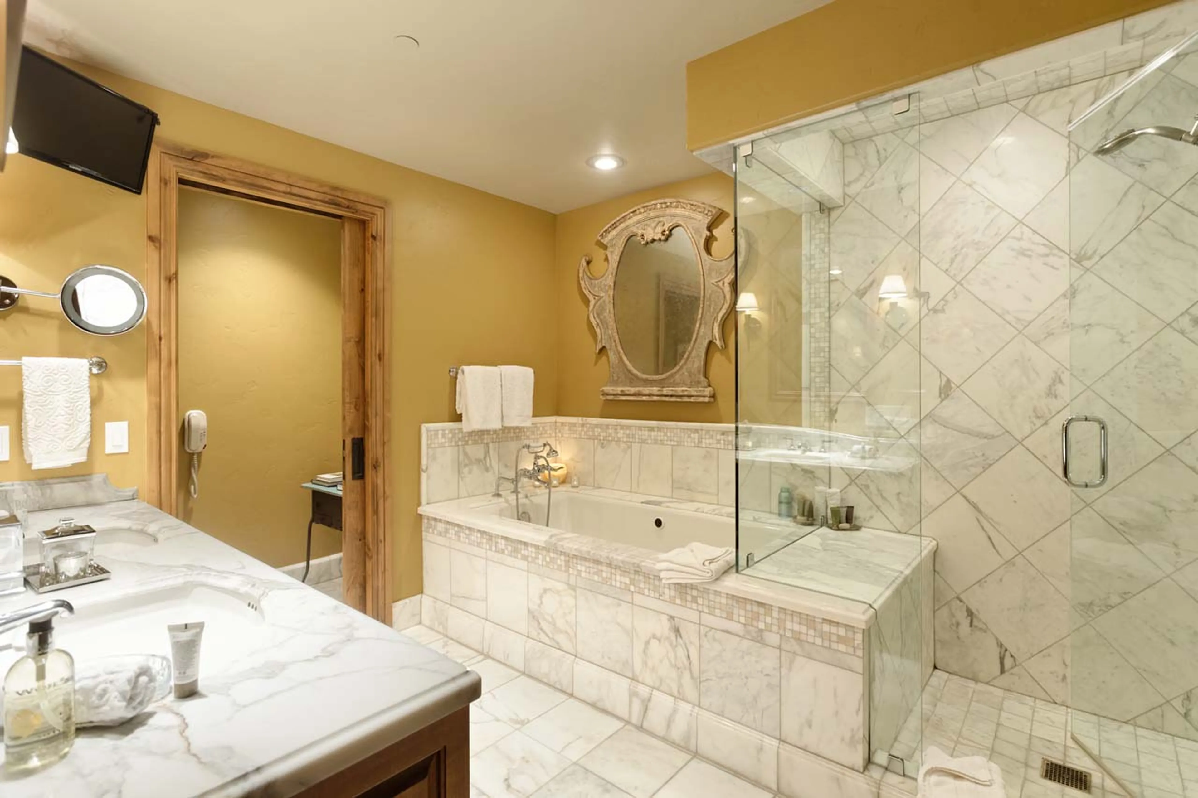 Bathroom one at Arrabelle Chalet in Vail