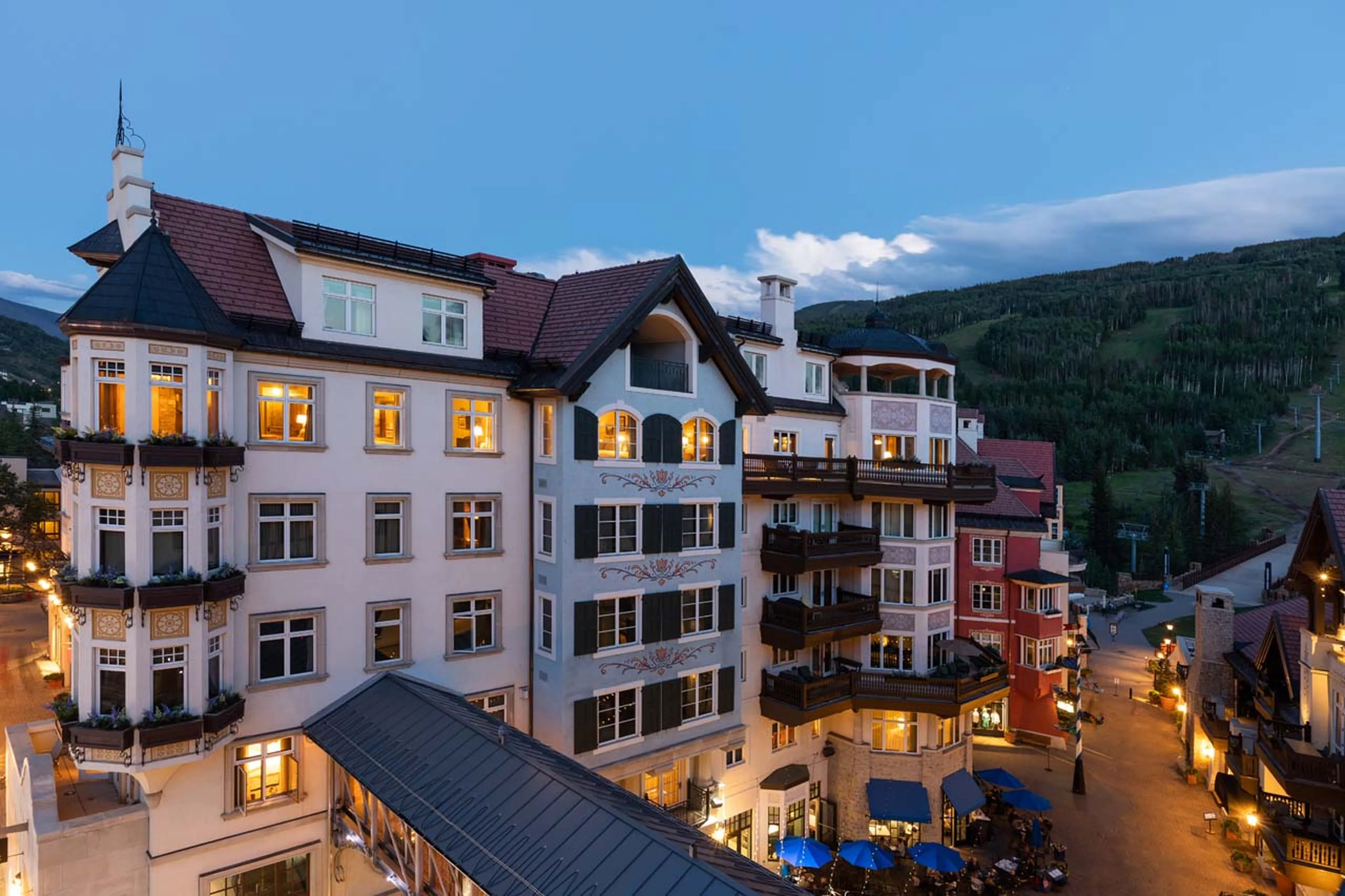 Exterior of Arrabelle Chalet in Vail