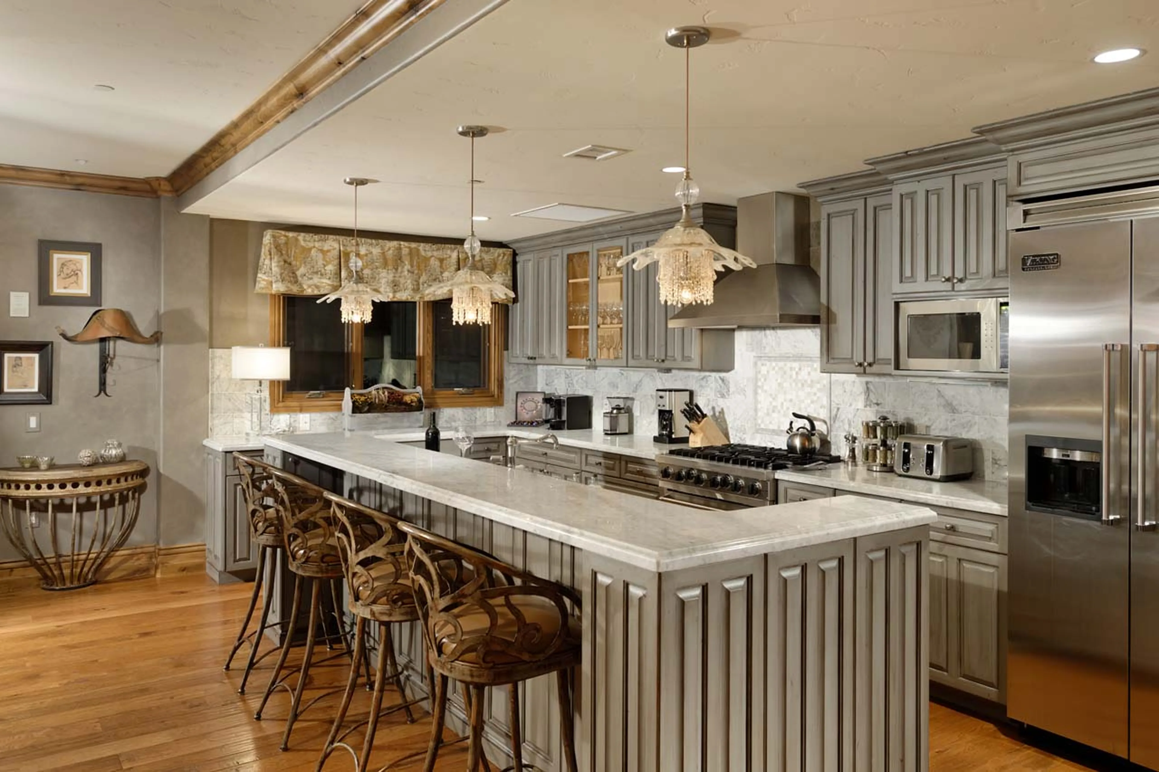 Kitchen at Arrabelle Chalet in Vail