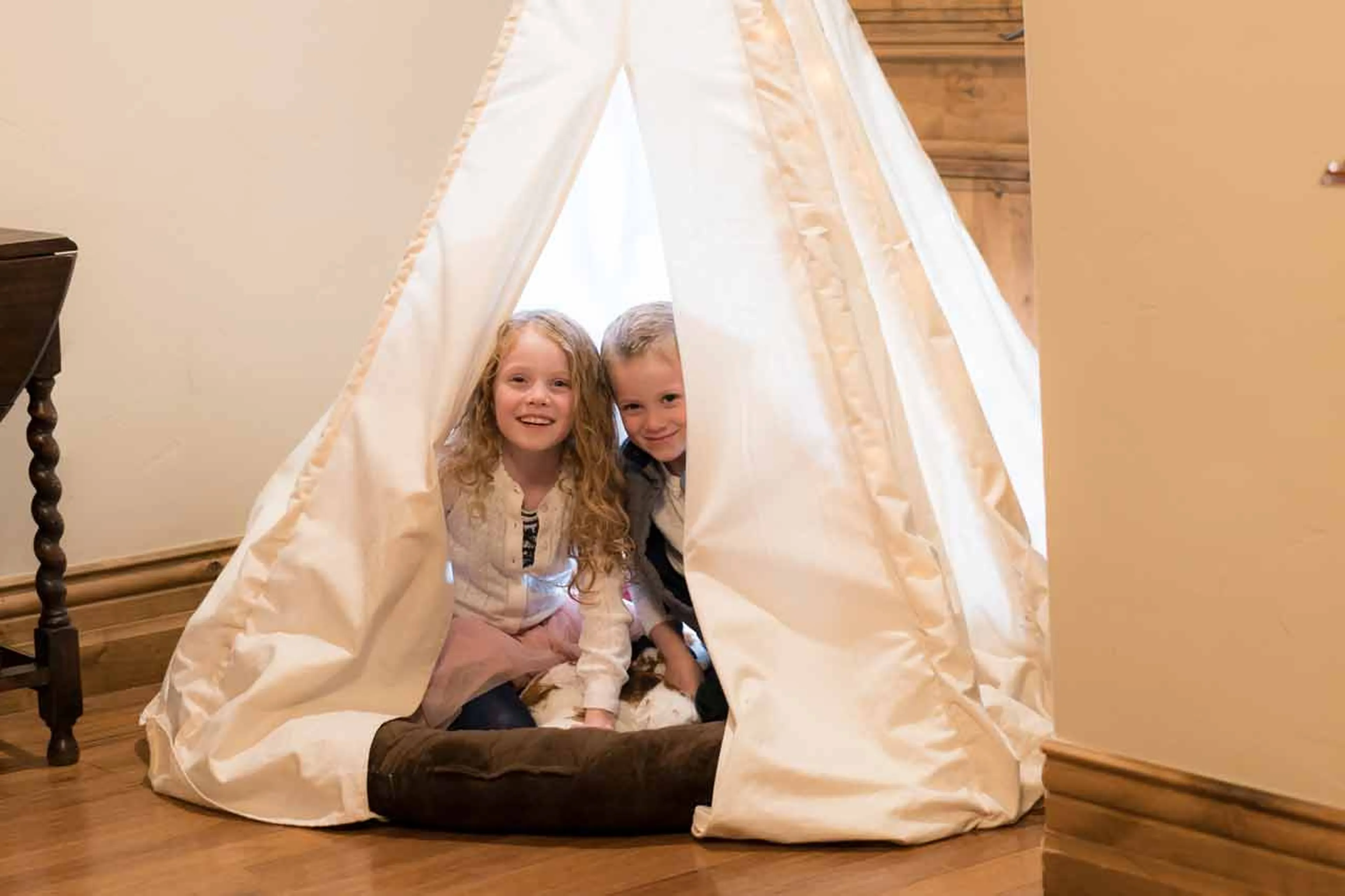Custom teepee at Arrabelle Chalet in Vail