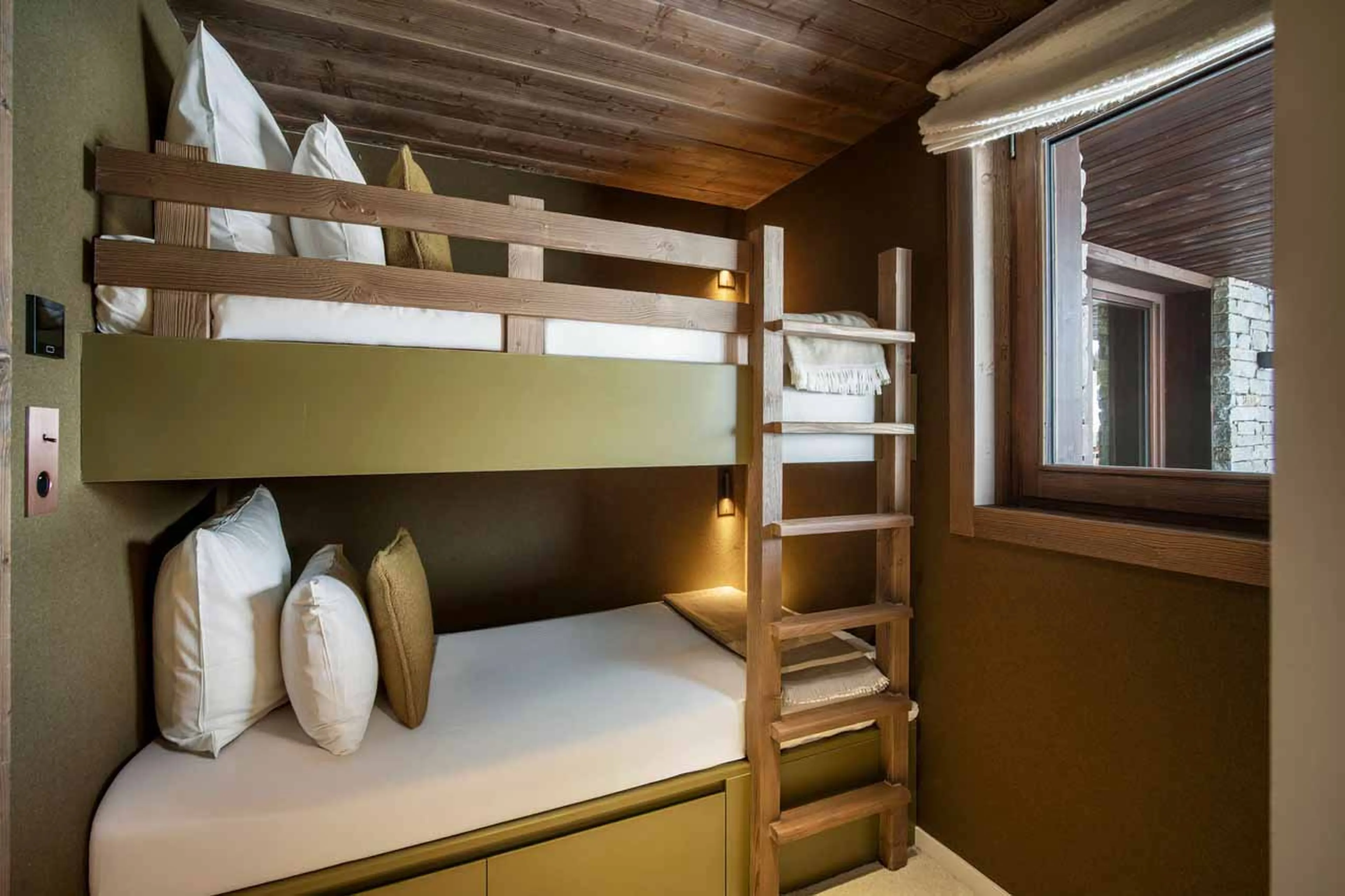 Bunk room at Atmosphere 201 in Courchevel 1850