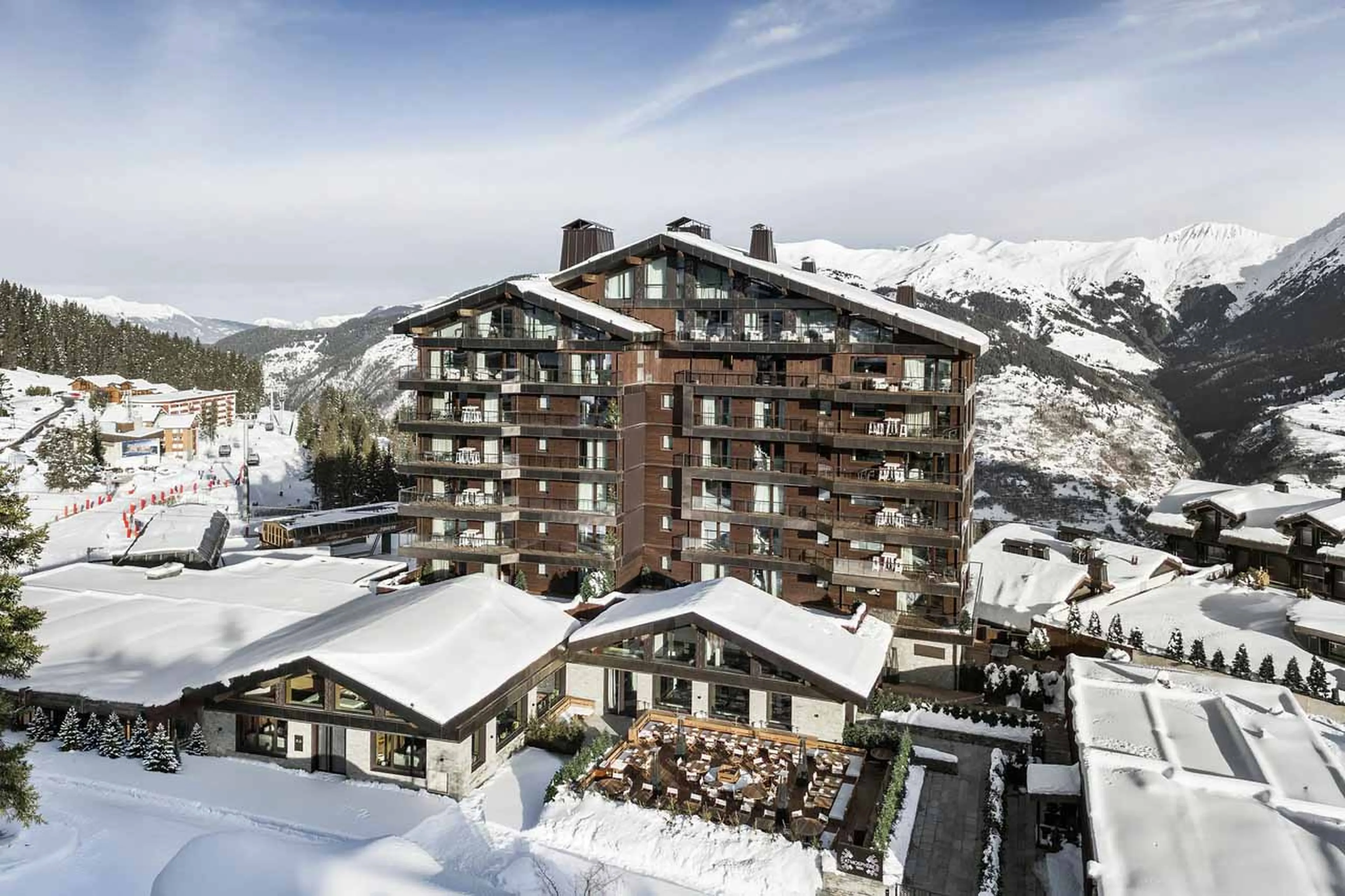 Exterior of Atmosphere Residence in Courchevel 1850