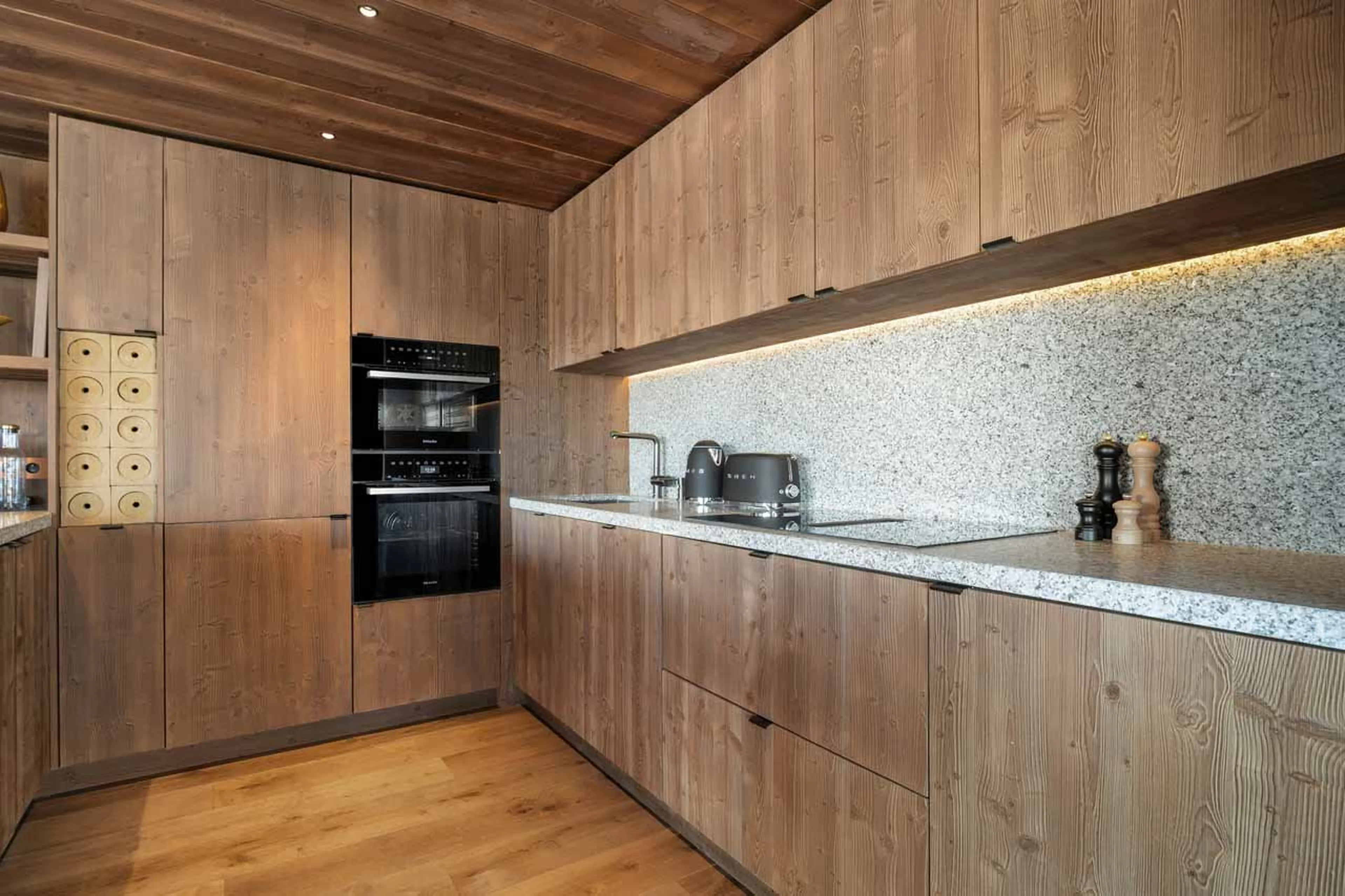 Kitchen at Atmosphere 501 in Courchevel 1850