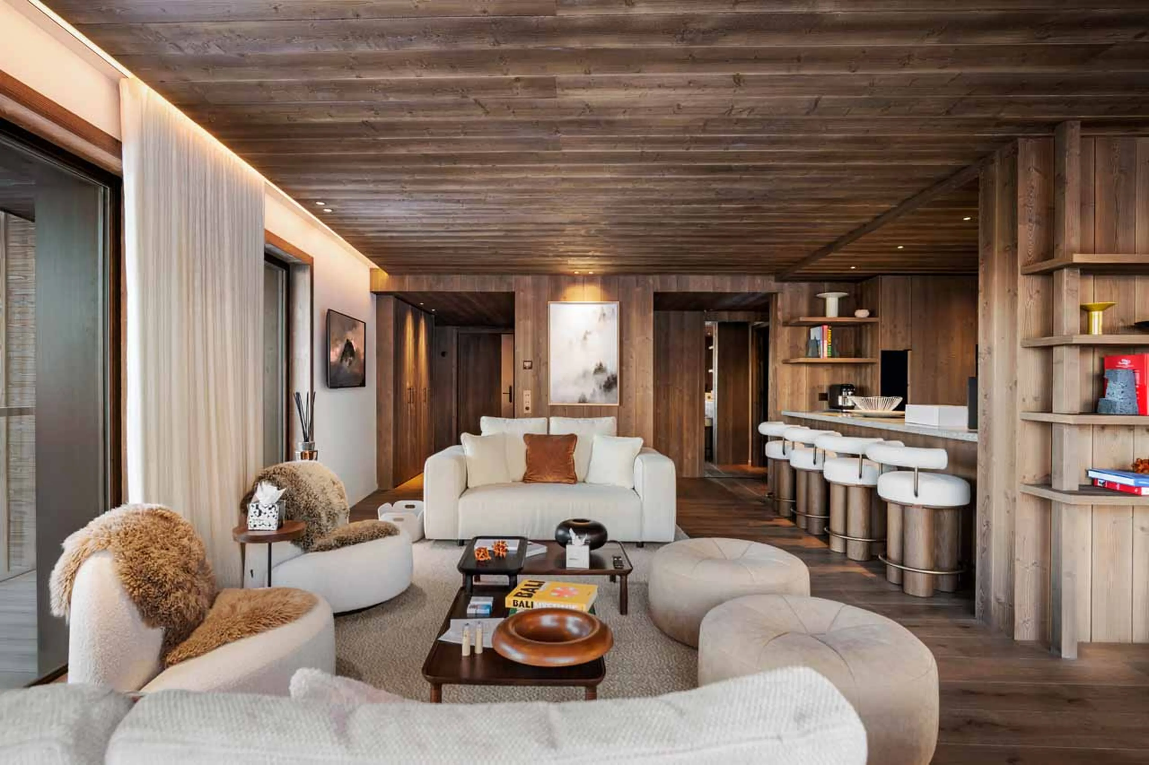 Breakfast bar at Atmosphere 801 in Courchevel 1850