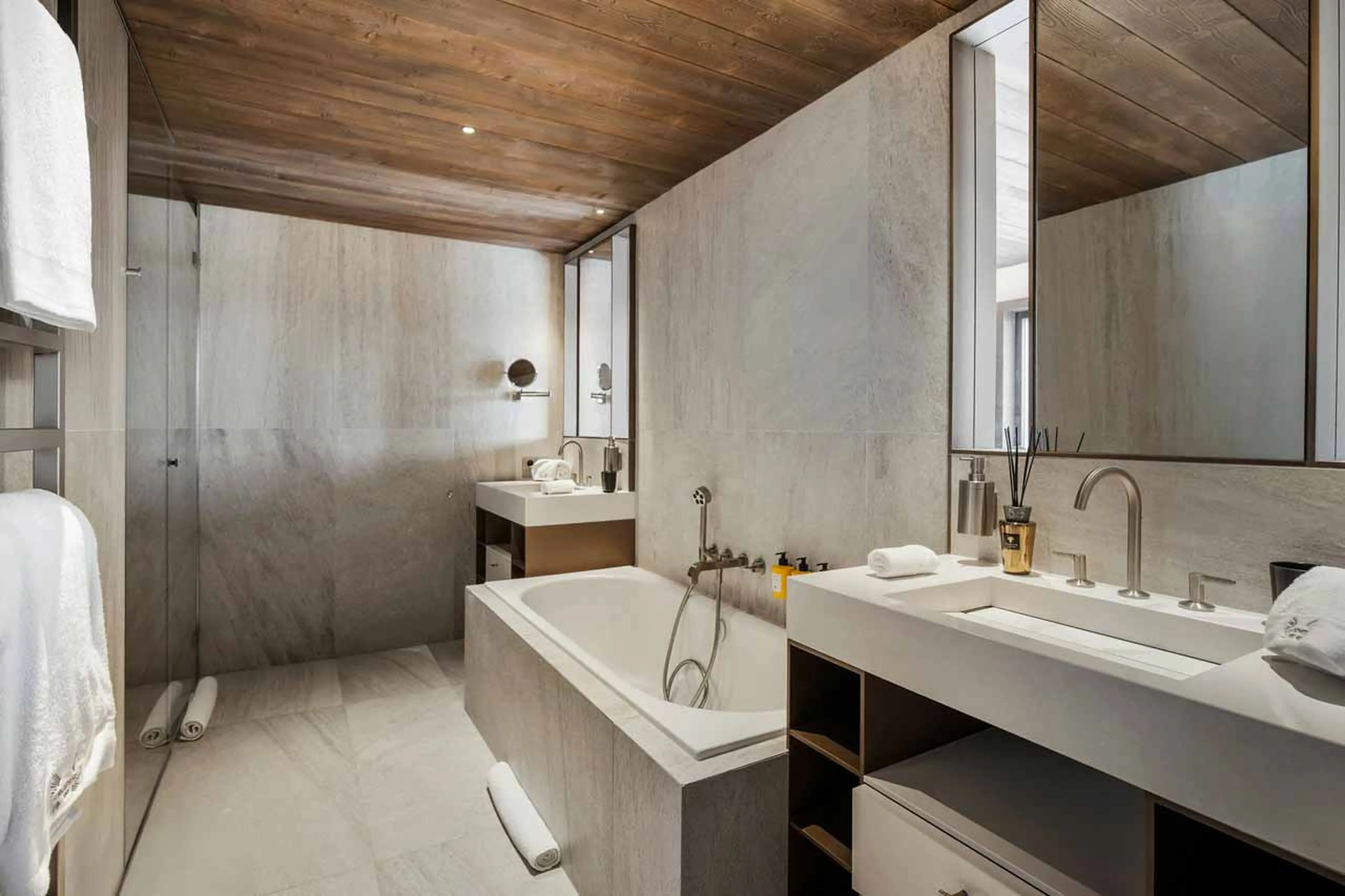 Bathroom at Atmosphere 802 in Courchevel 1850