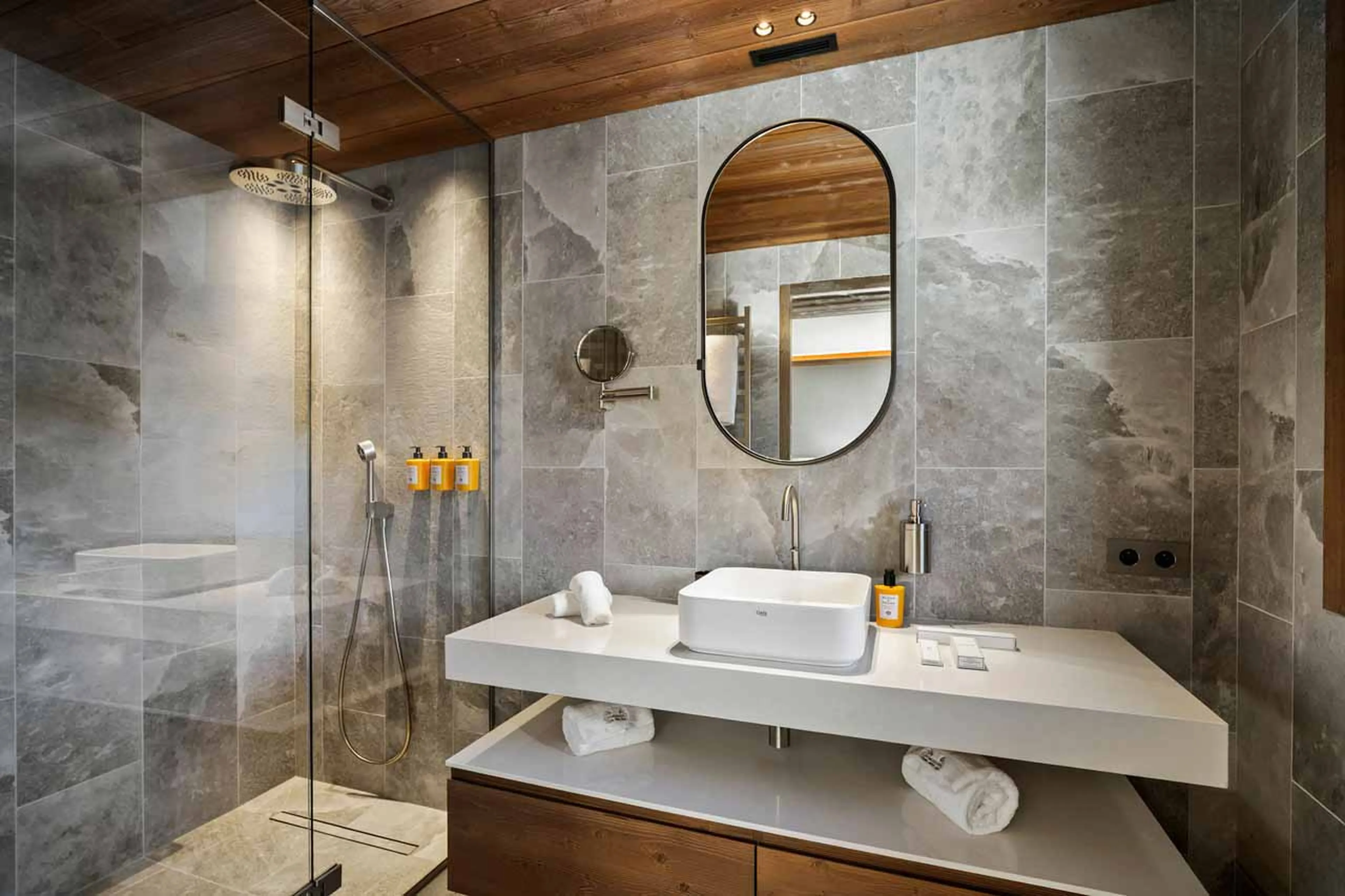 Shower room 3 at Atmosphere 802 in Courchevel 1850