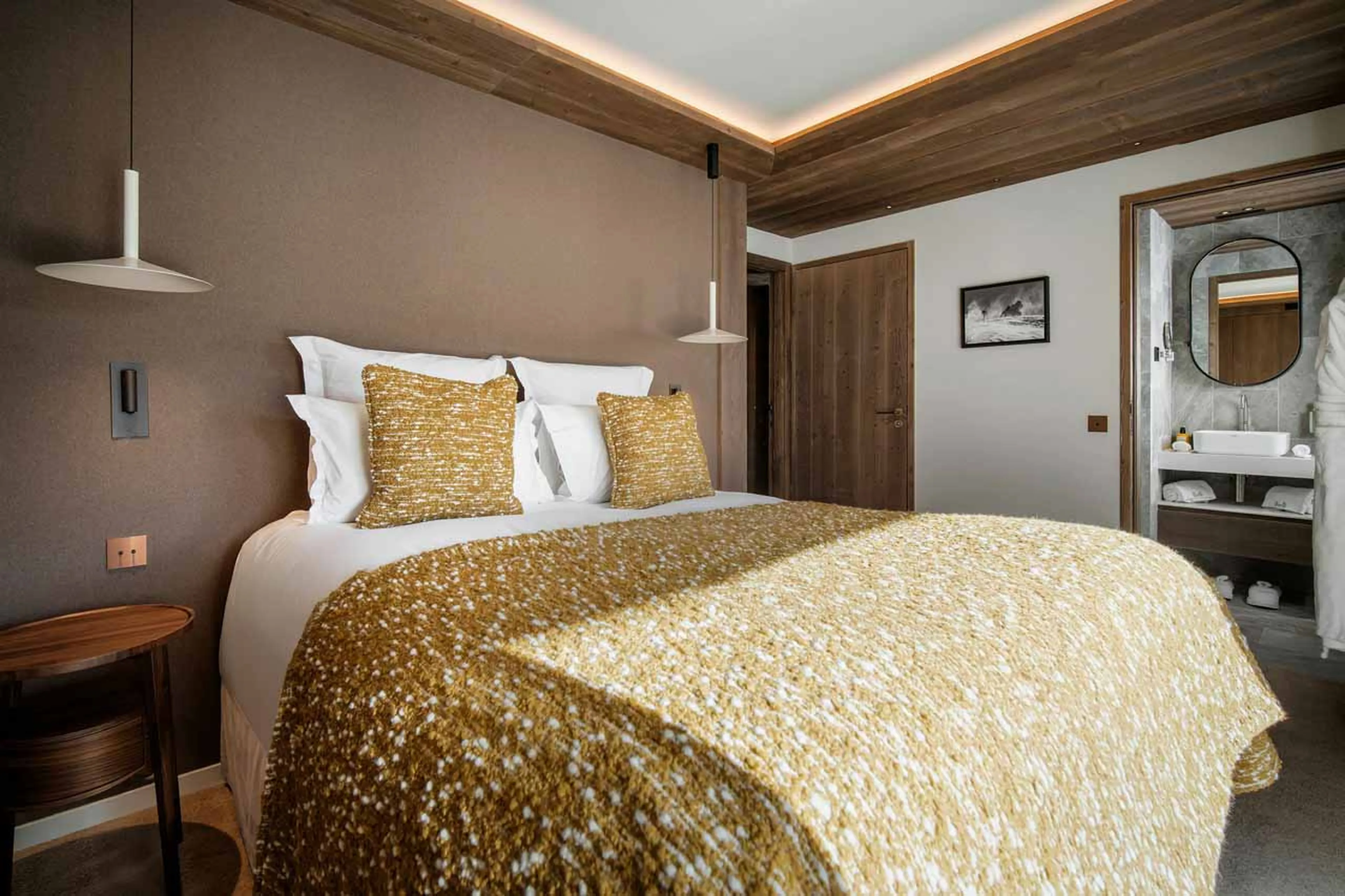 Bedroom 3 in Apartment Atmosphere 901, Courchevel 1850