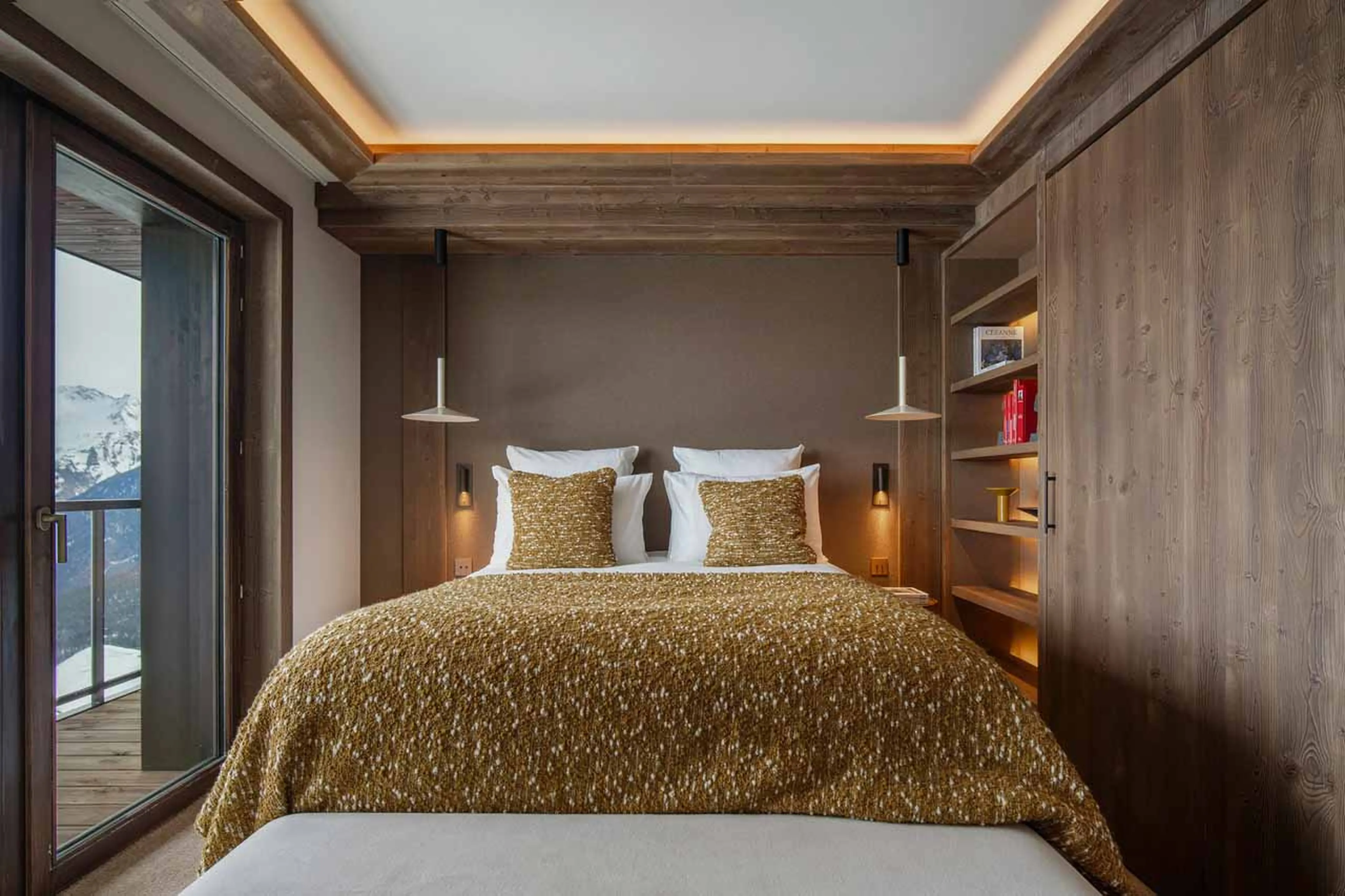 Bedroom 3 in Atmosphere Apartment 902, Courchevel 1850