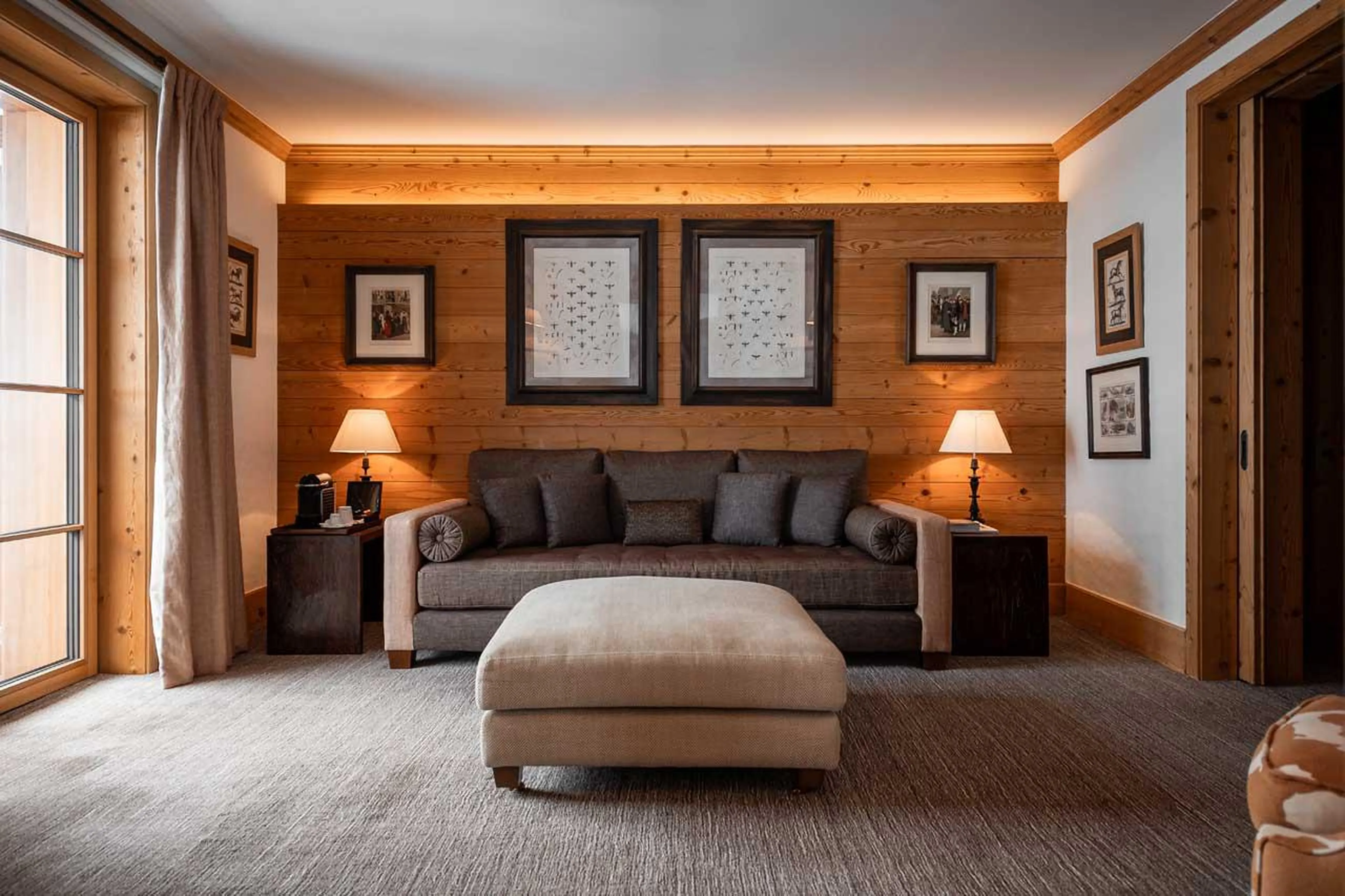 Bedroom two at Aurelio Club Chalet in Lech