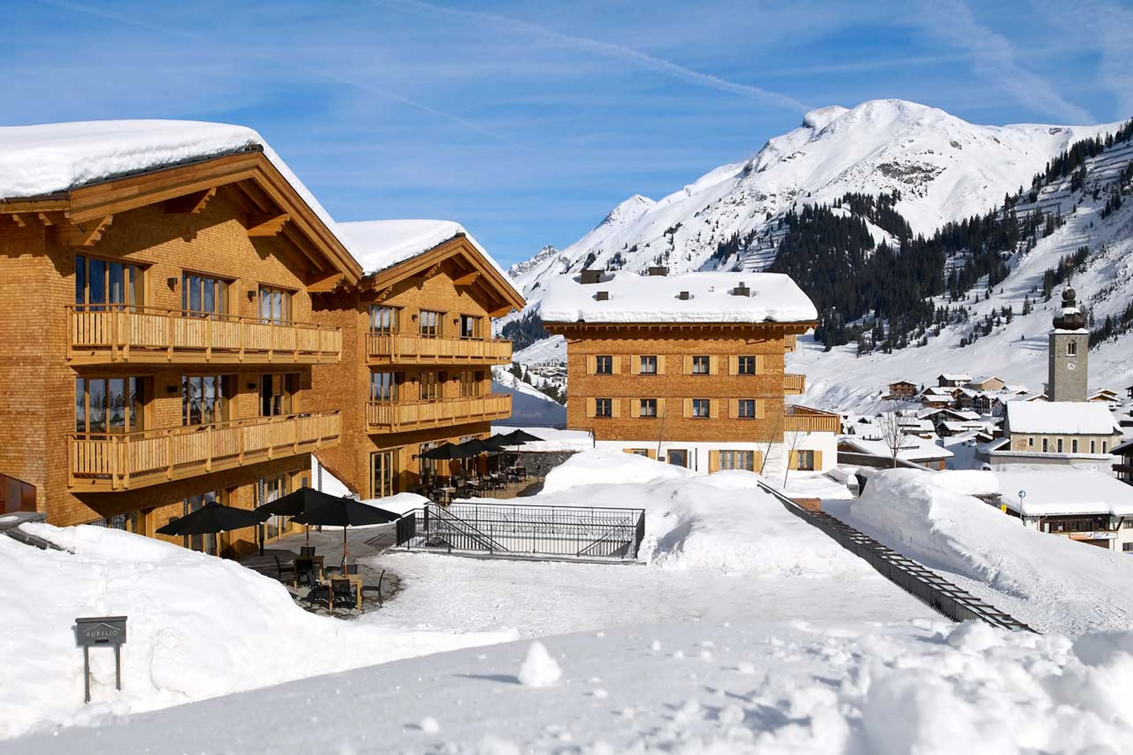 Exterior of Aurelio Club Chalet in Lech