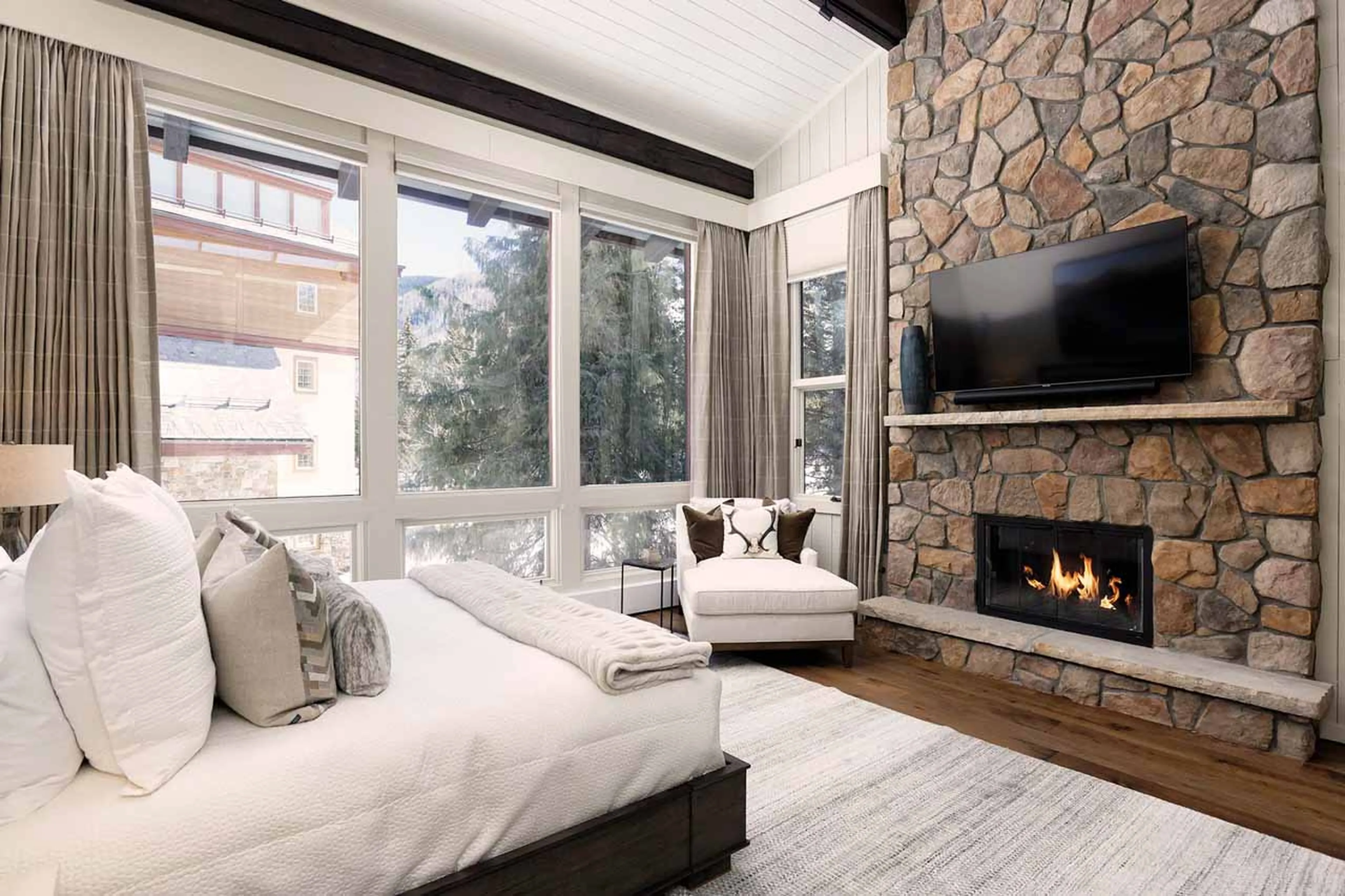 Bedroom one at Avanti Chalet in Vail