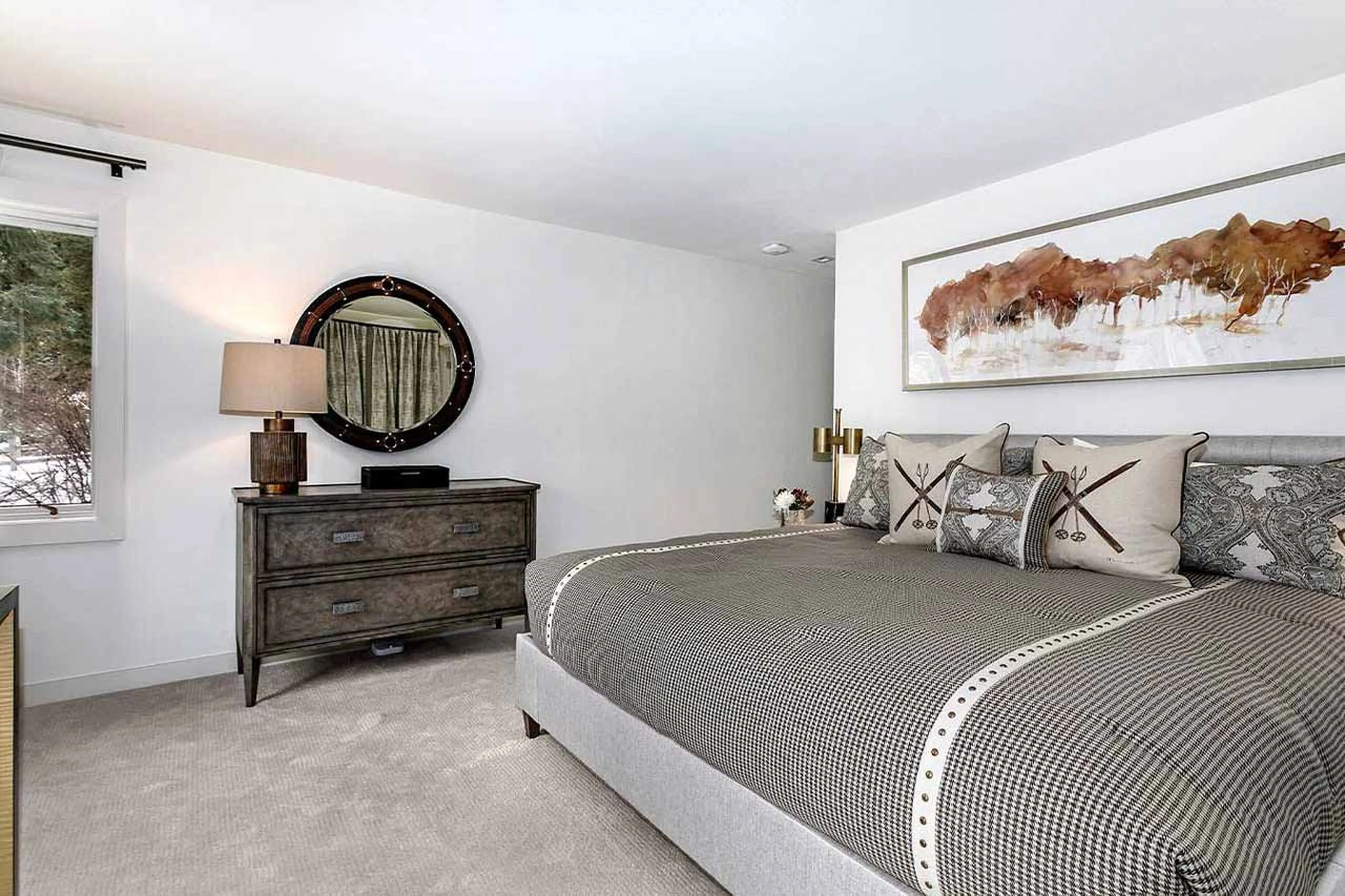 Bedroom three at Avanti Chalet in Vail