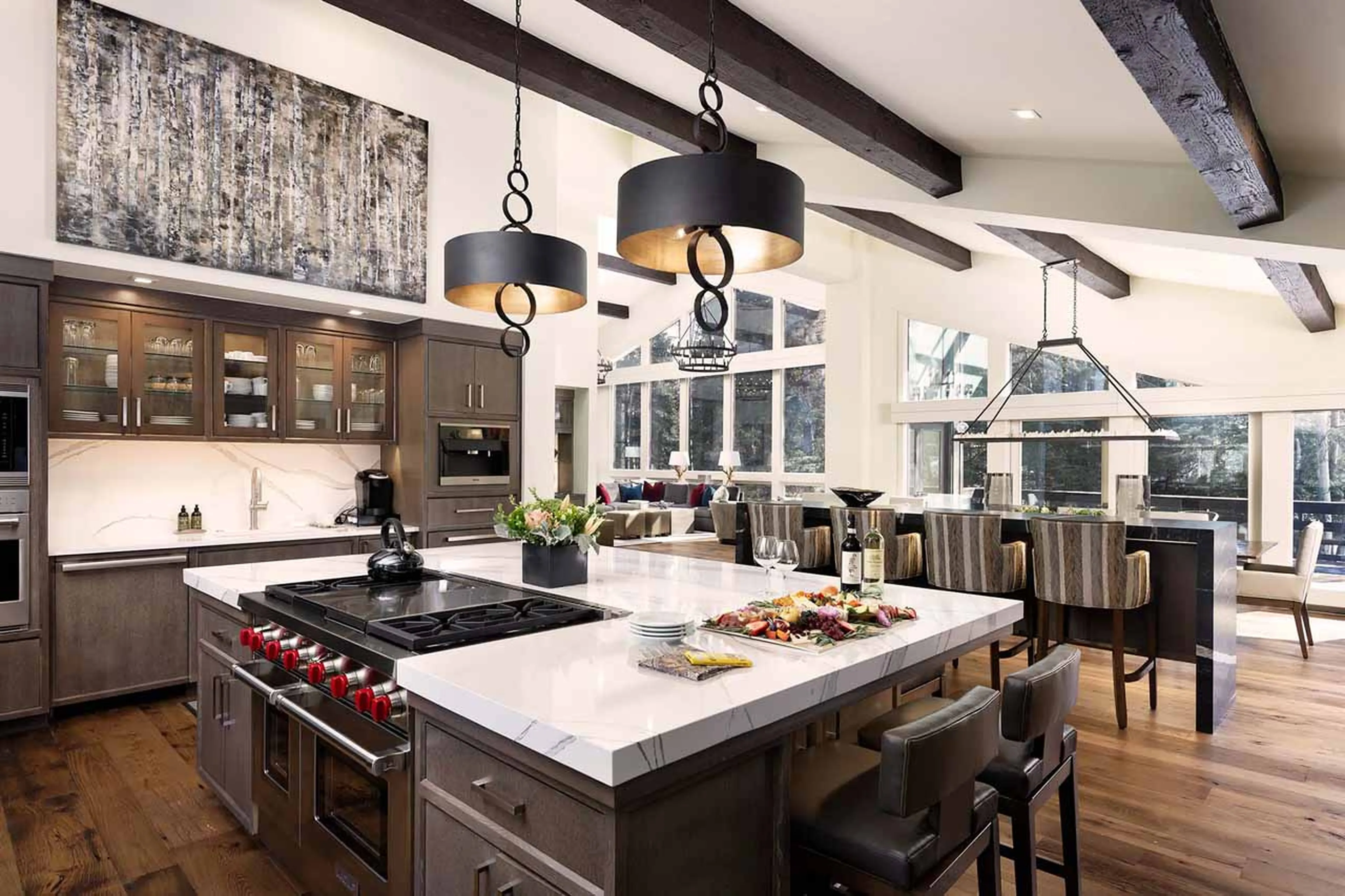 Kitchen at Avanti Chalet in Vail