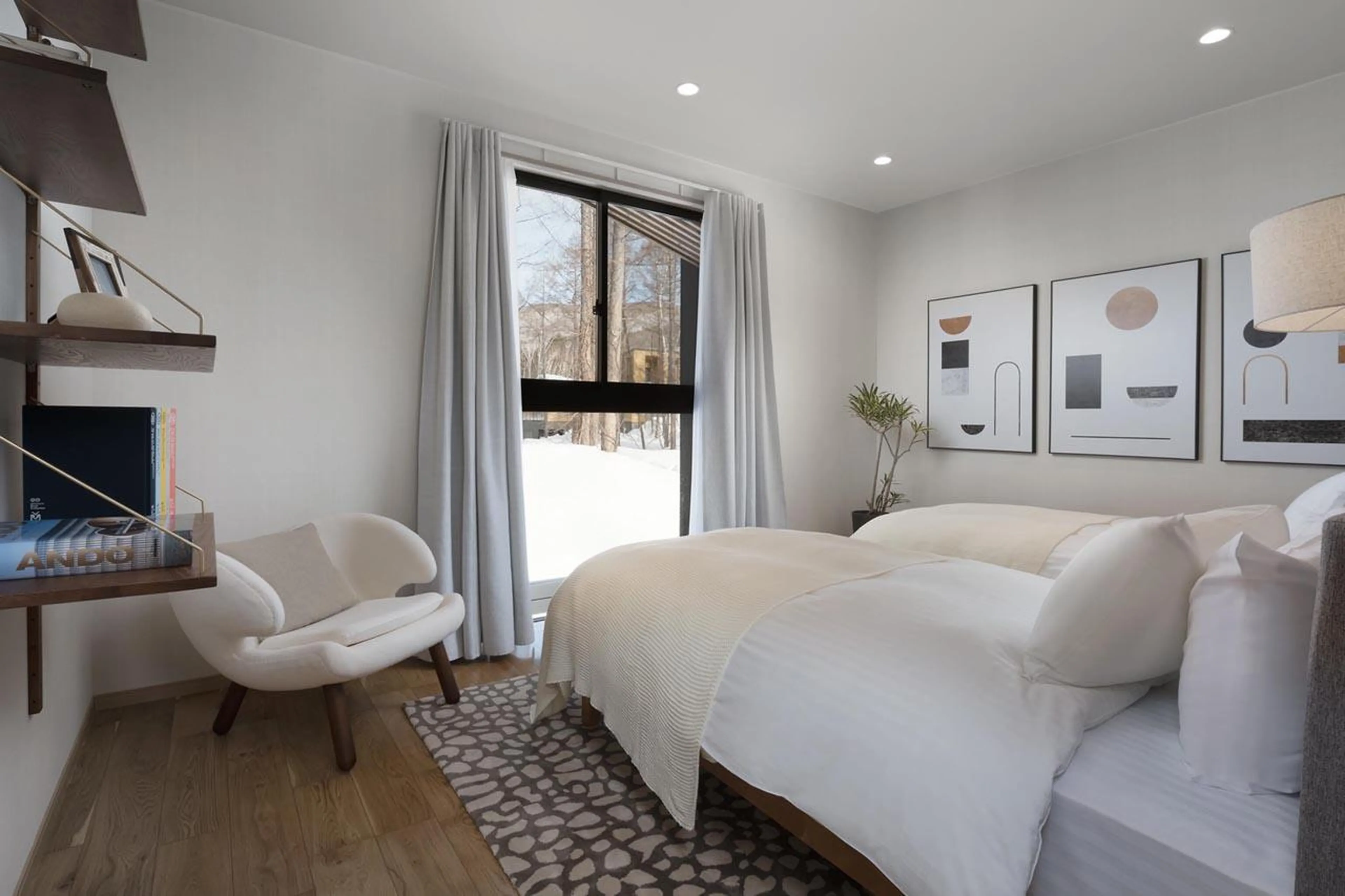 Bedroom 3 at Awayuki Villa in Niseko