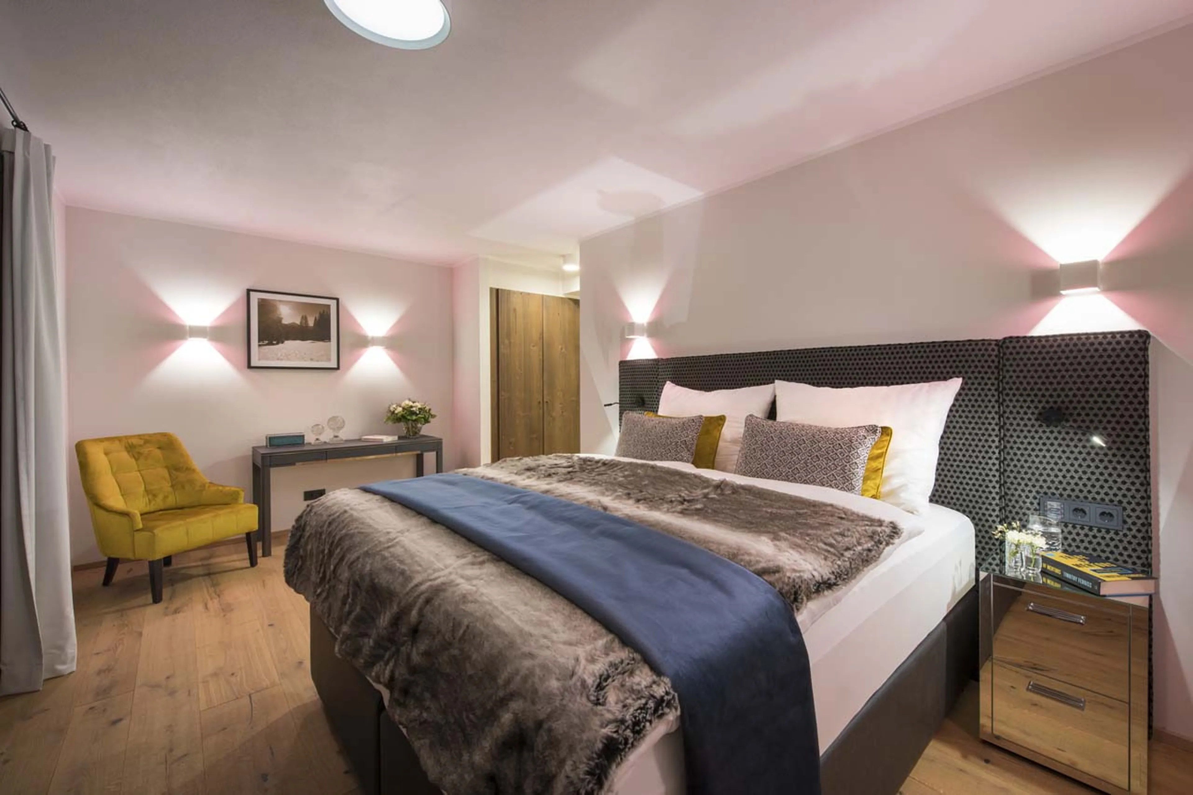 Bedroom two at Balegia Apartment 4 in Lech