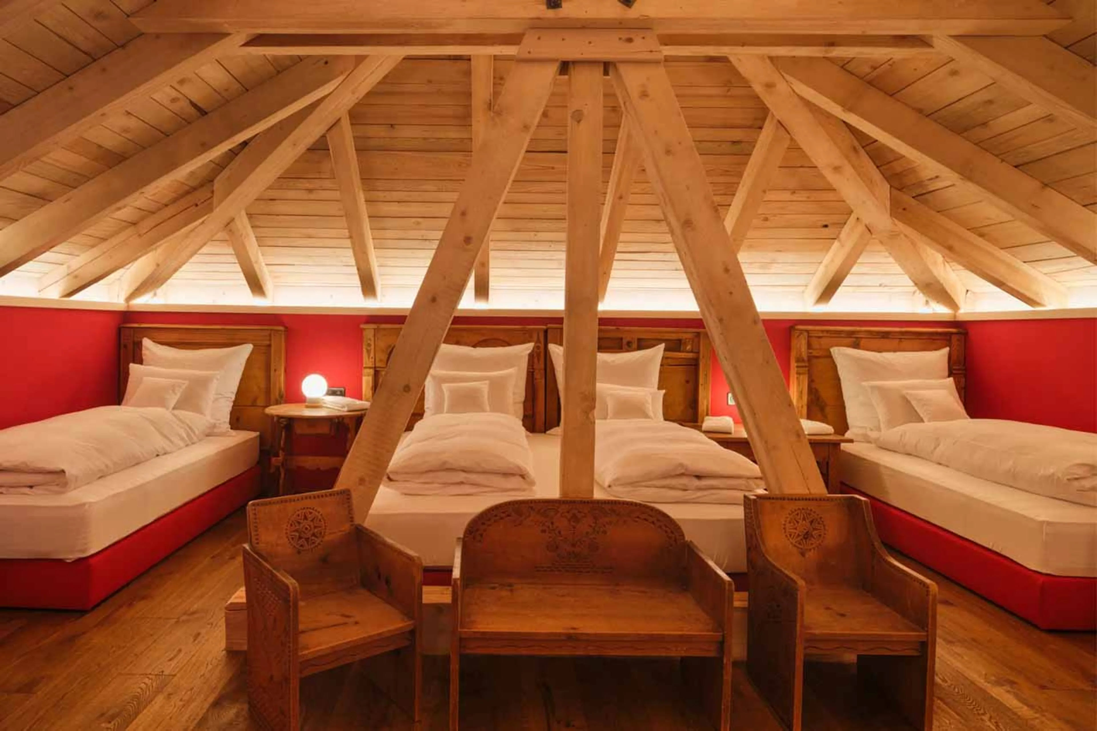 Bedroom 8 at Chesa Bellaria in St Moritz