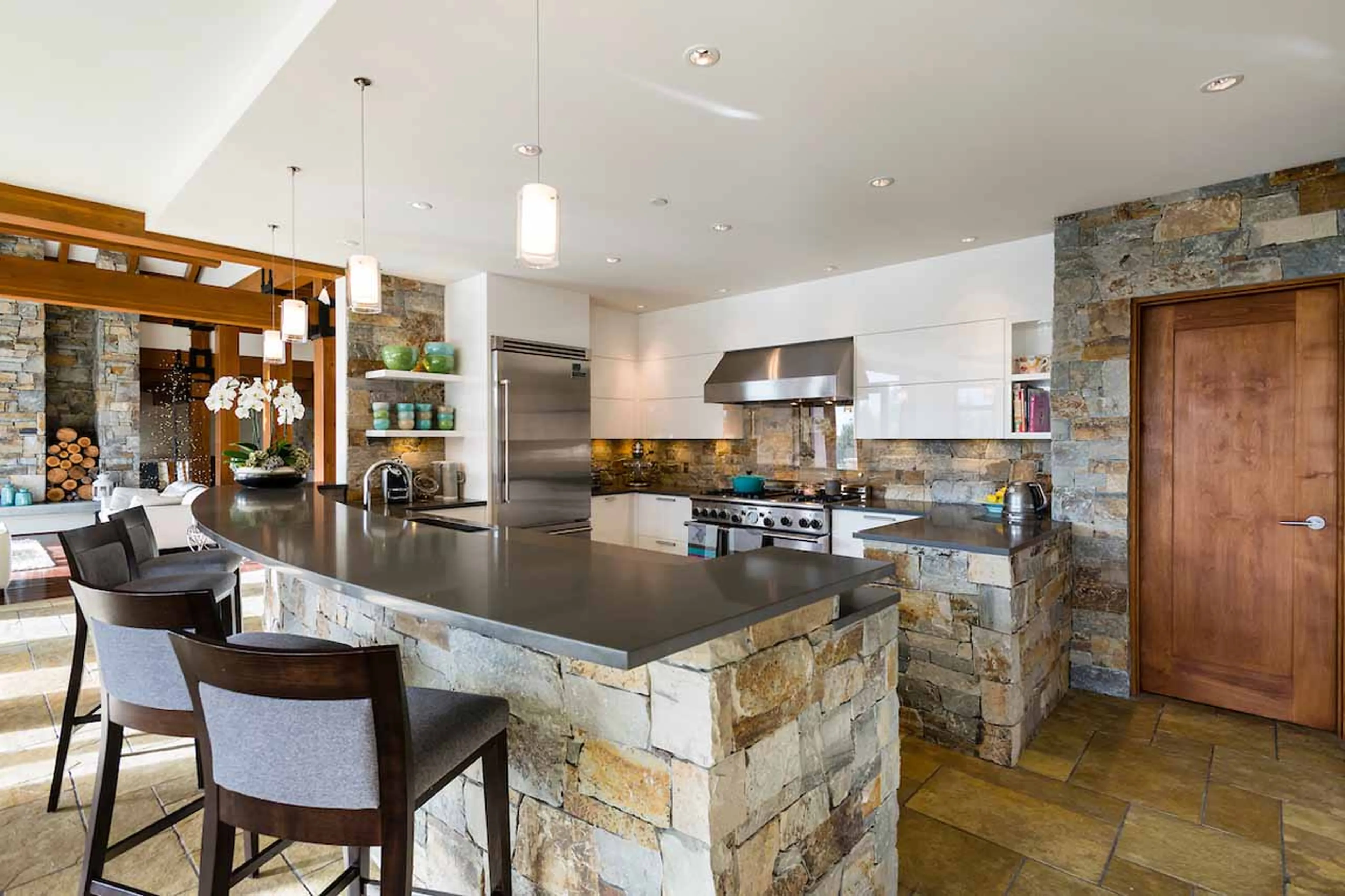 Kitchen at Belmont Estate in Whistler