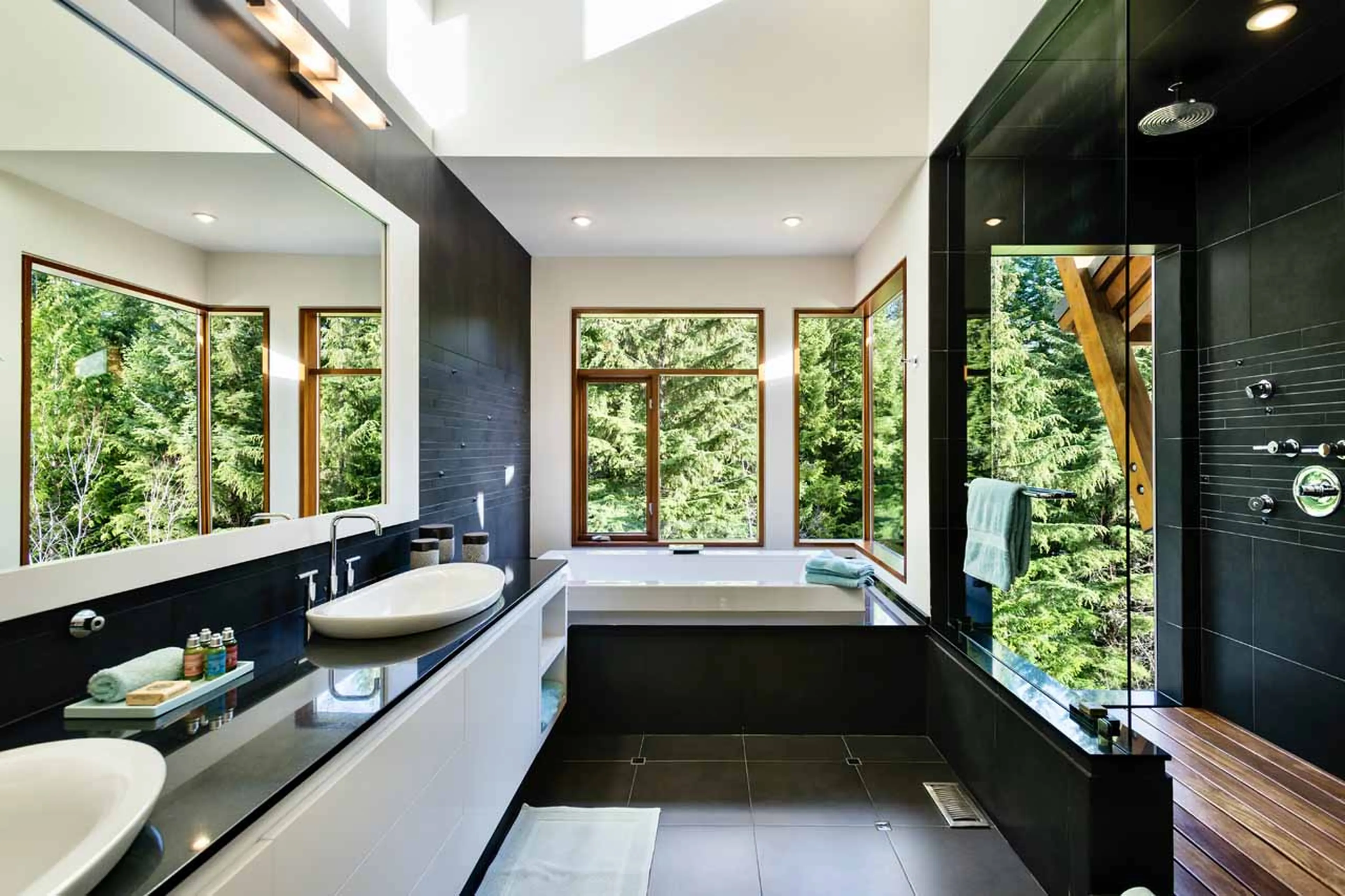 Bathroom one at Belmont Estate in Whistler