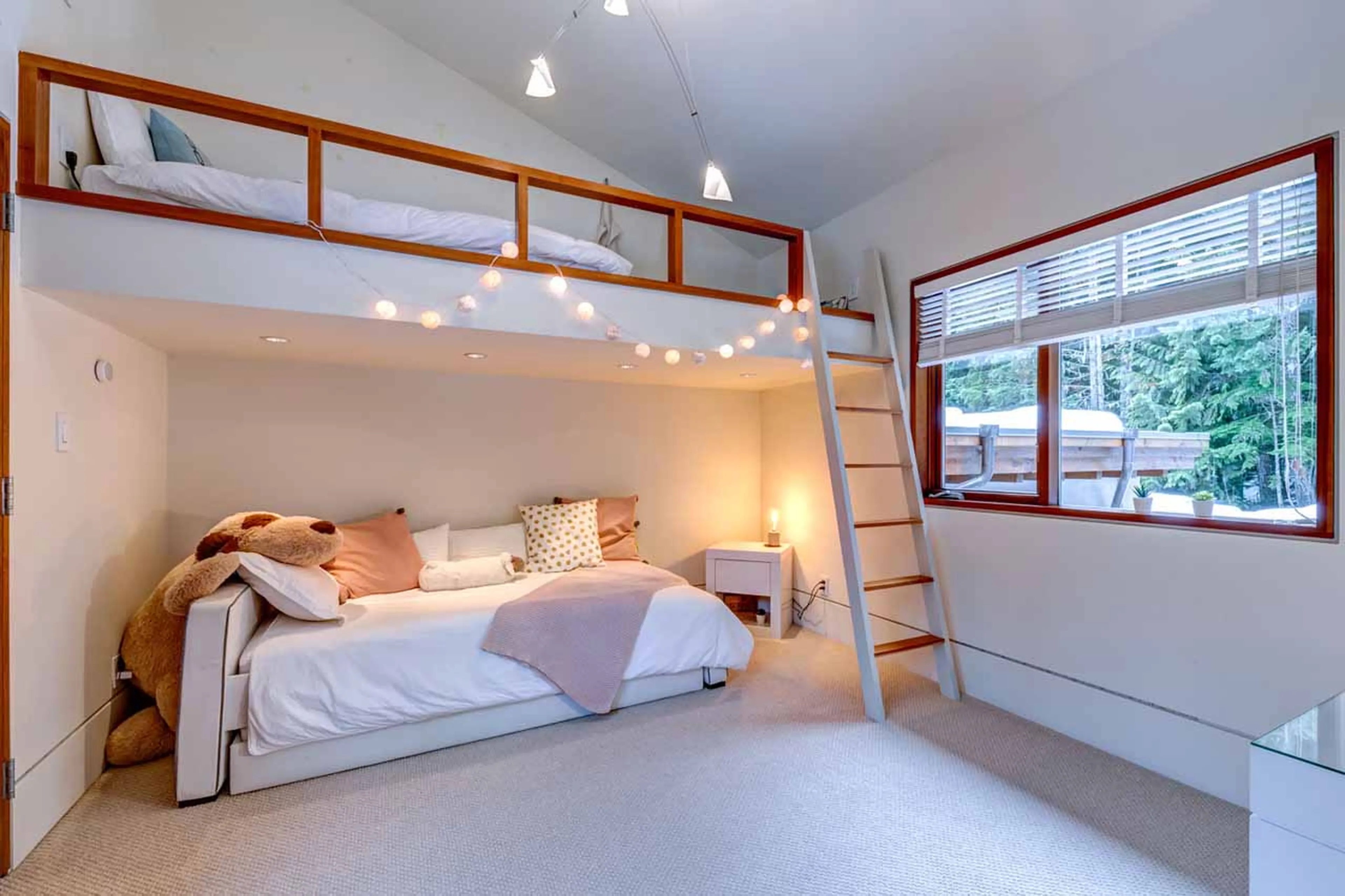 Bedroom five at Belmont Estate in Whistler