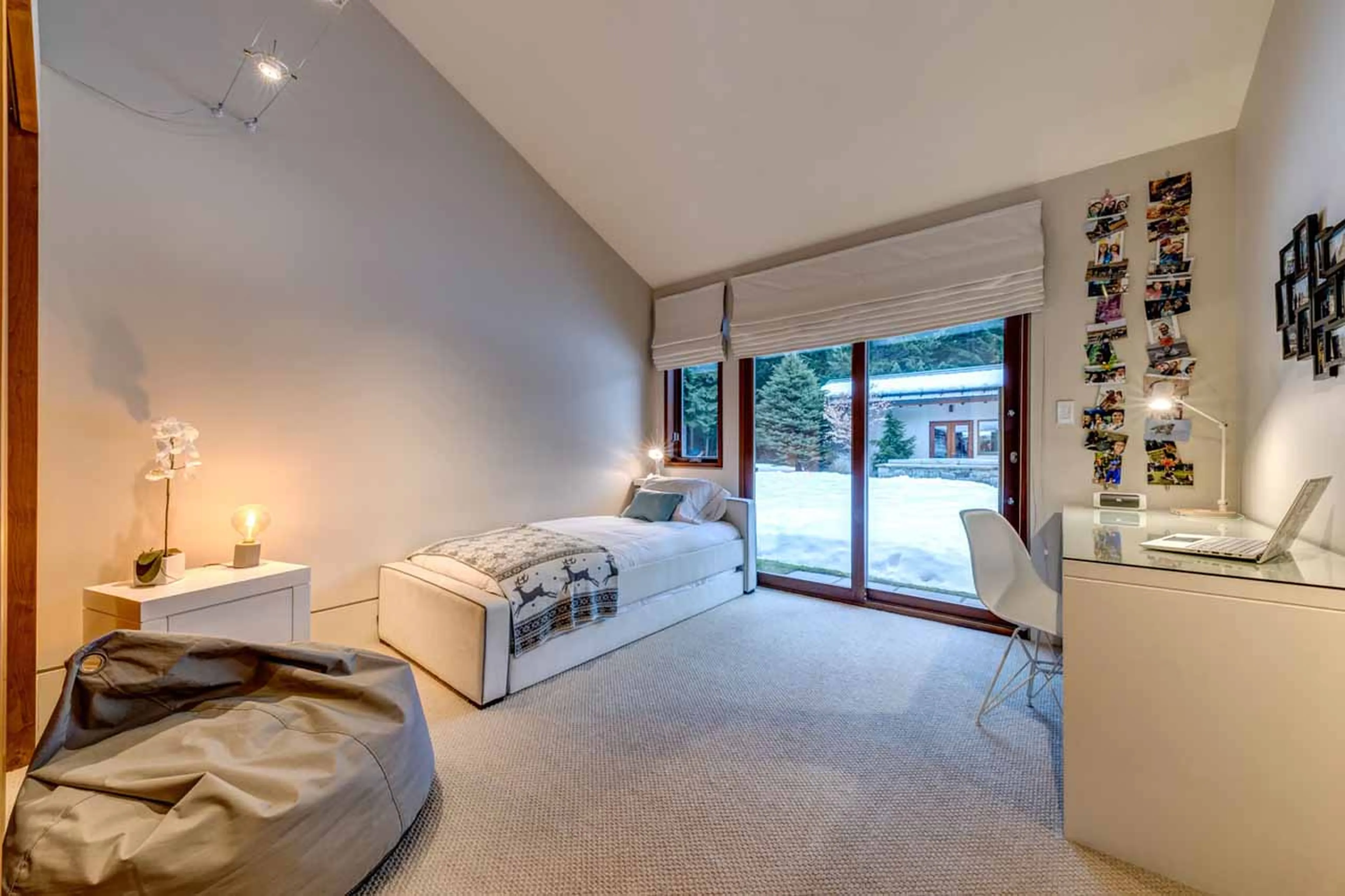 Bedroom four at Belmont Estate in Whistler