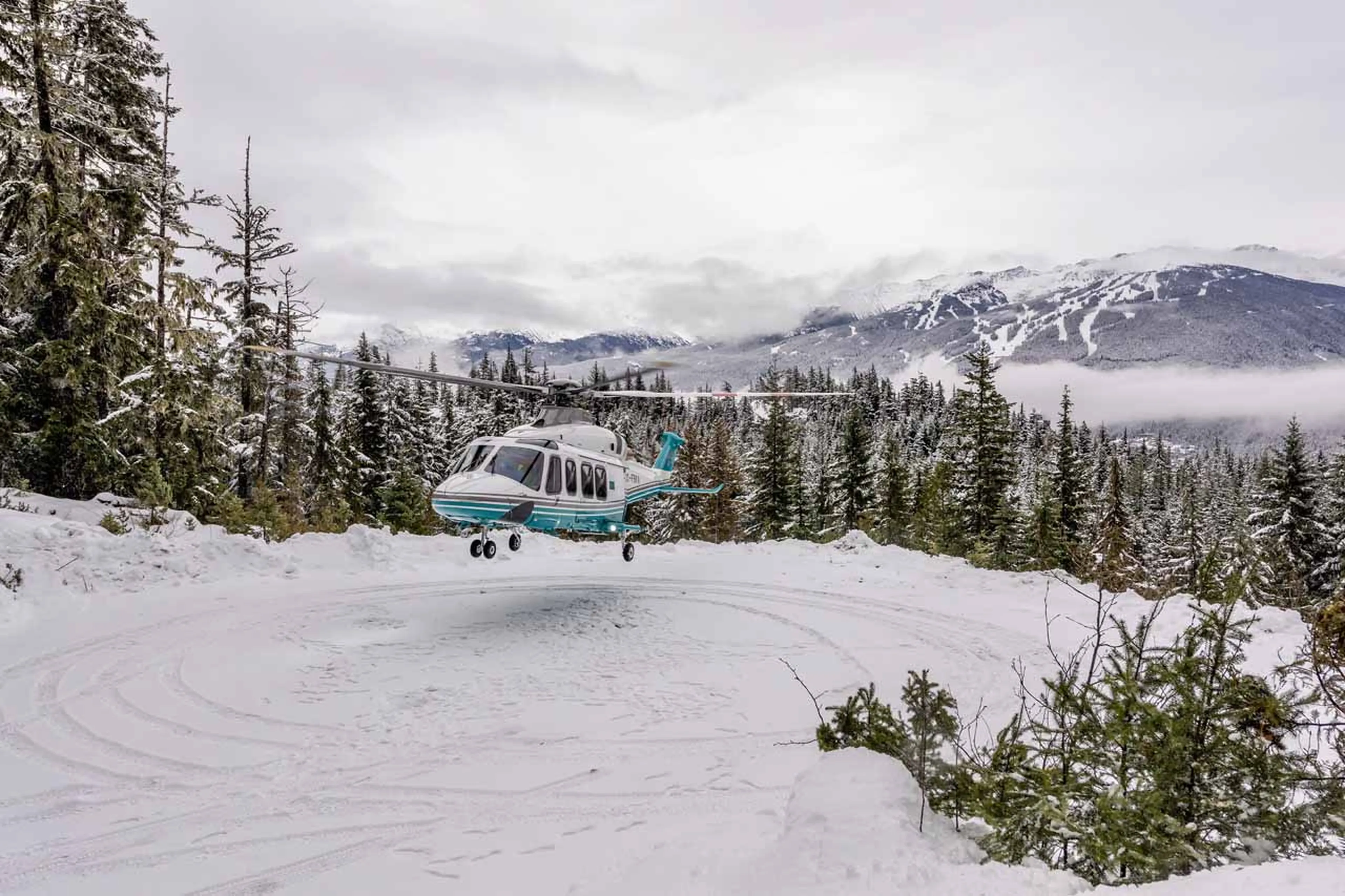 Second helipad at Belmont Estate in Whistler