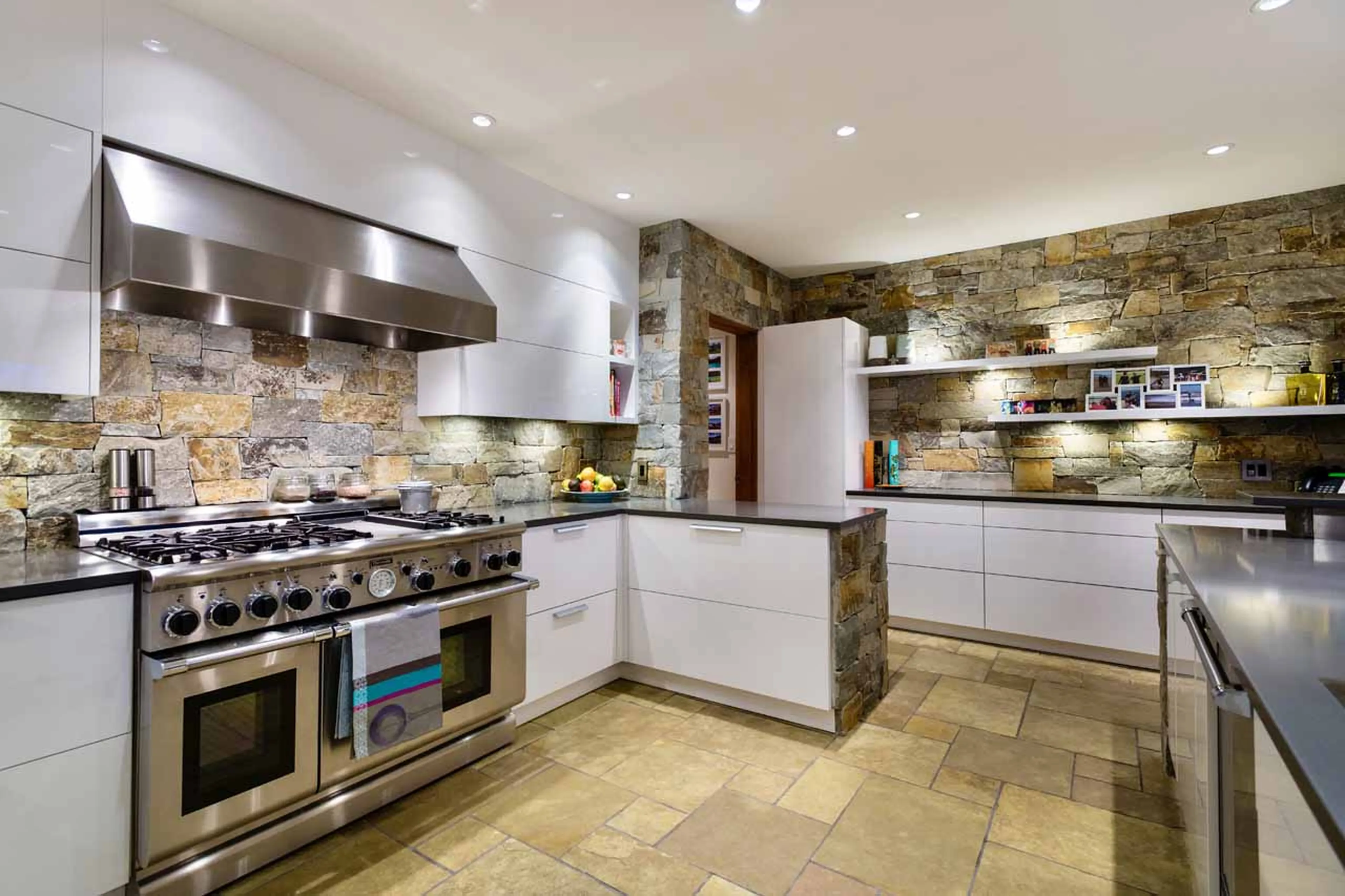 Spacious kitchen at Belmont Estate in Whistler