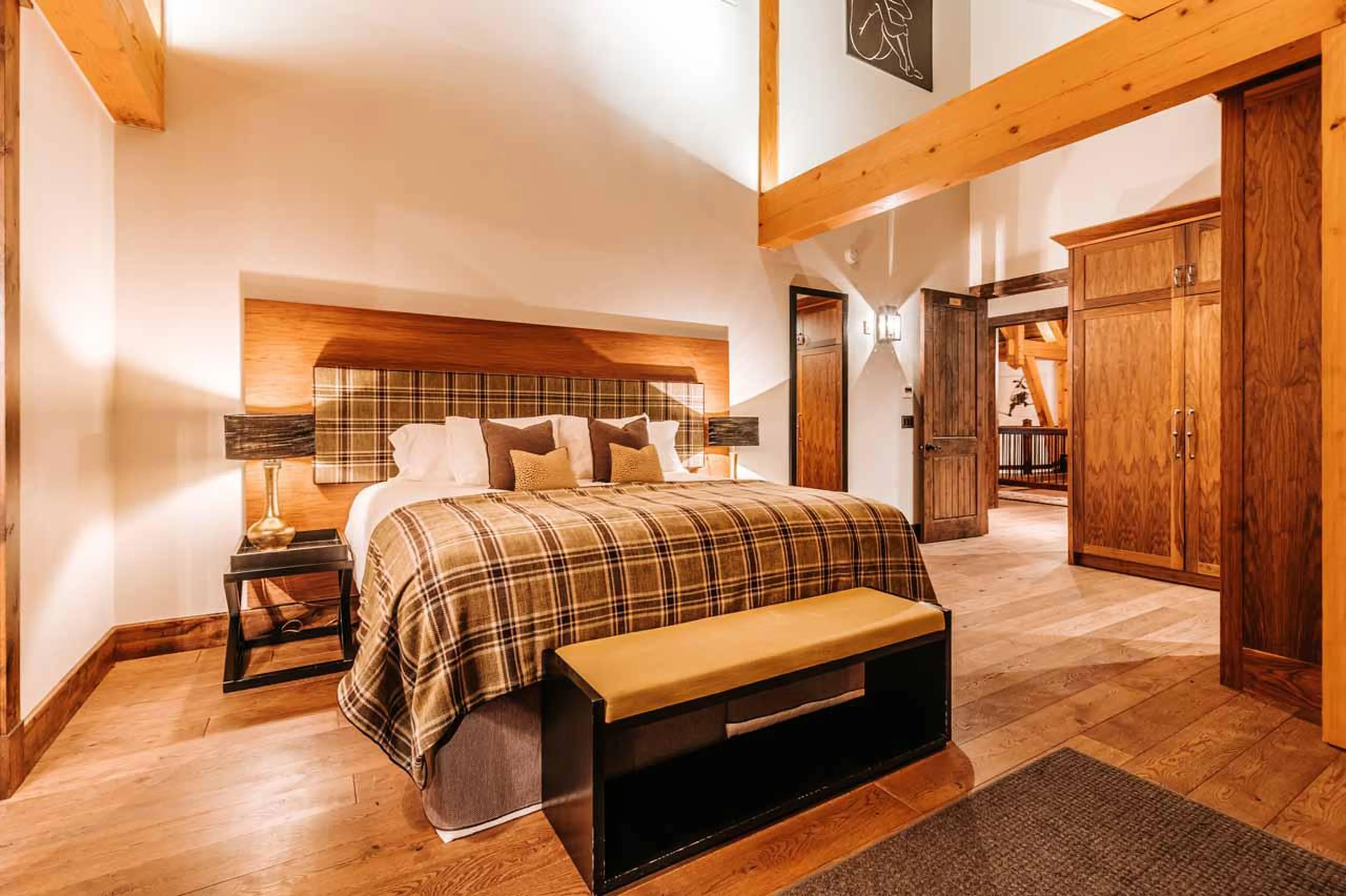 Bedroom six at Bighorn in Revelstoke