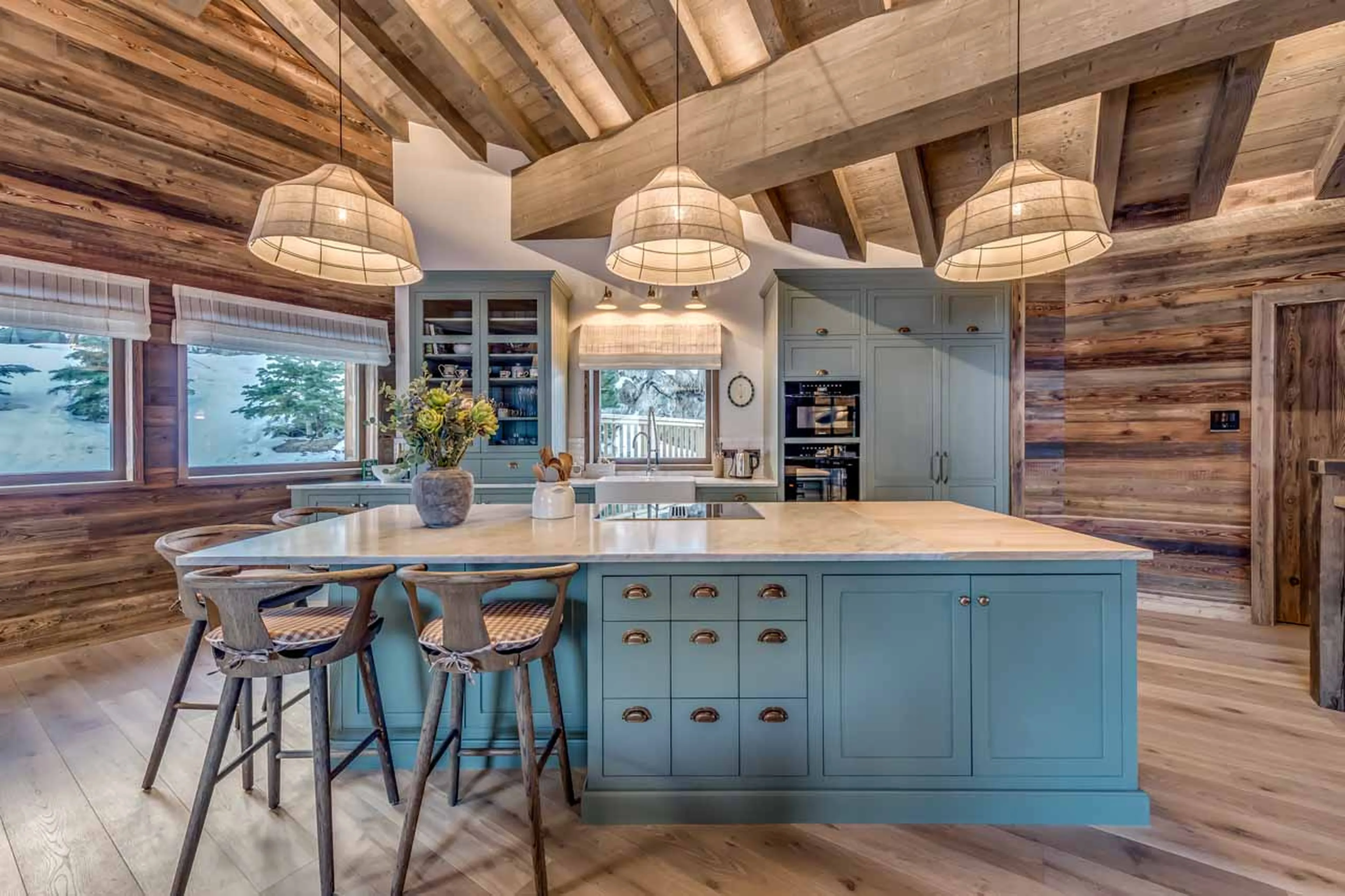 Kitchen at Chalet Blackcomb in Val d'Isere