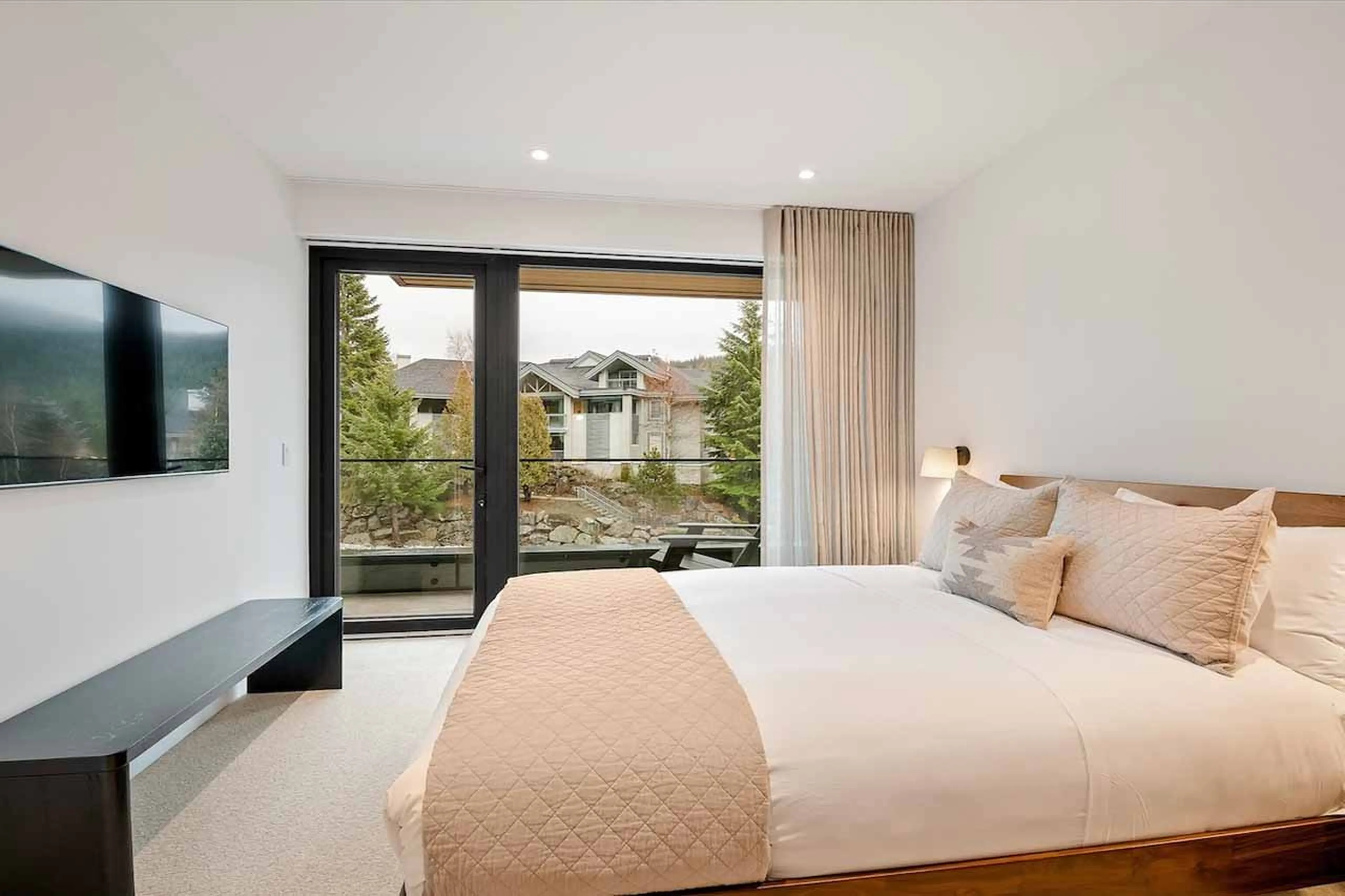 Bedroom 3 at Blueberry Hill Retreat in Whistler