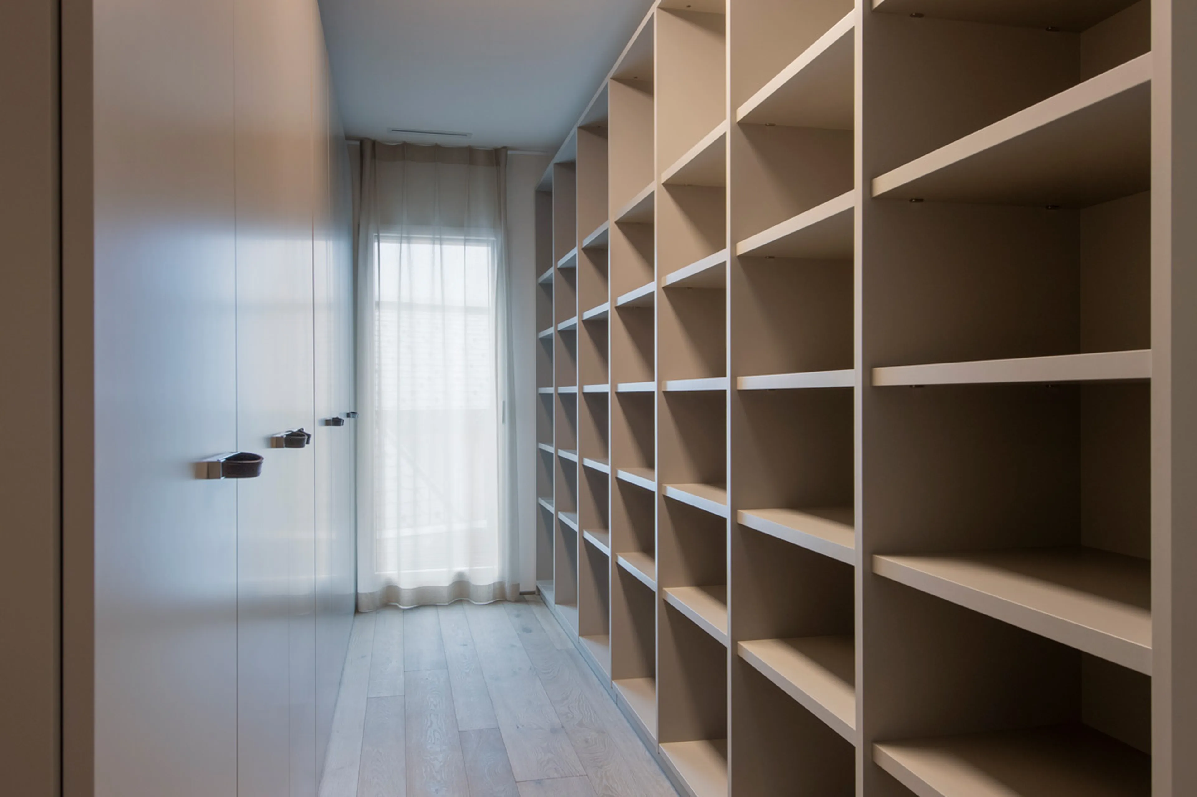 Dressing room at Seehorn in Bortji Estate in Davos