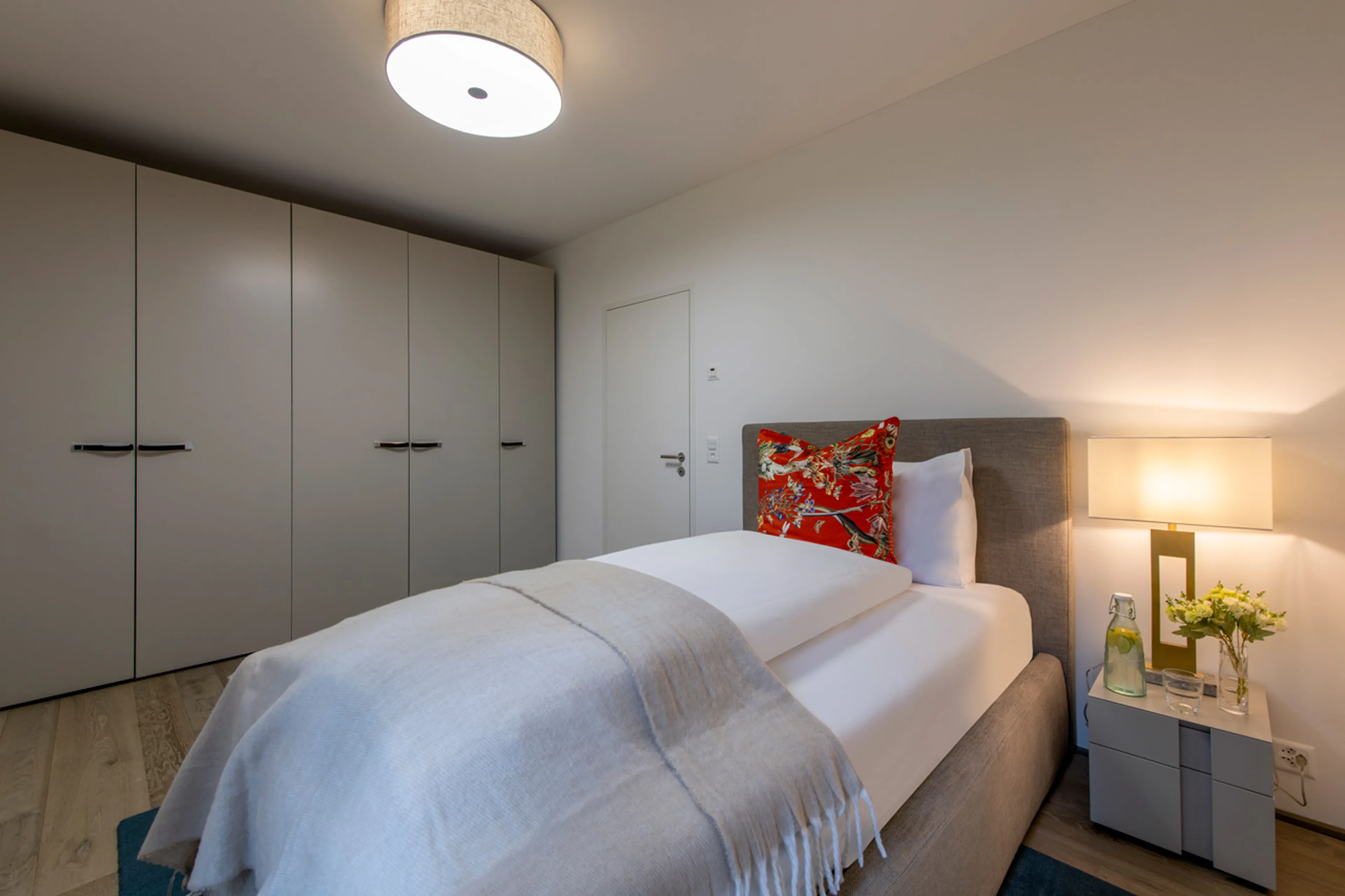 Bedroom six at Seehorn in Bortji Estate in Davos