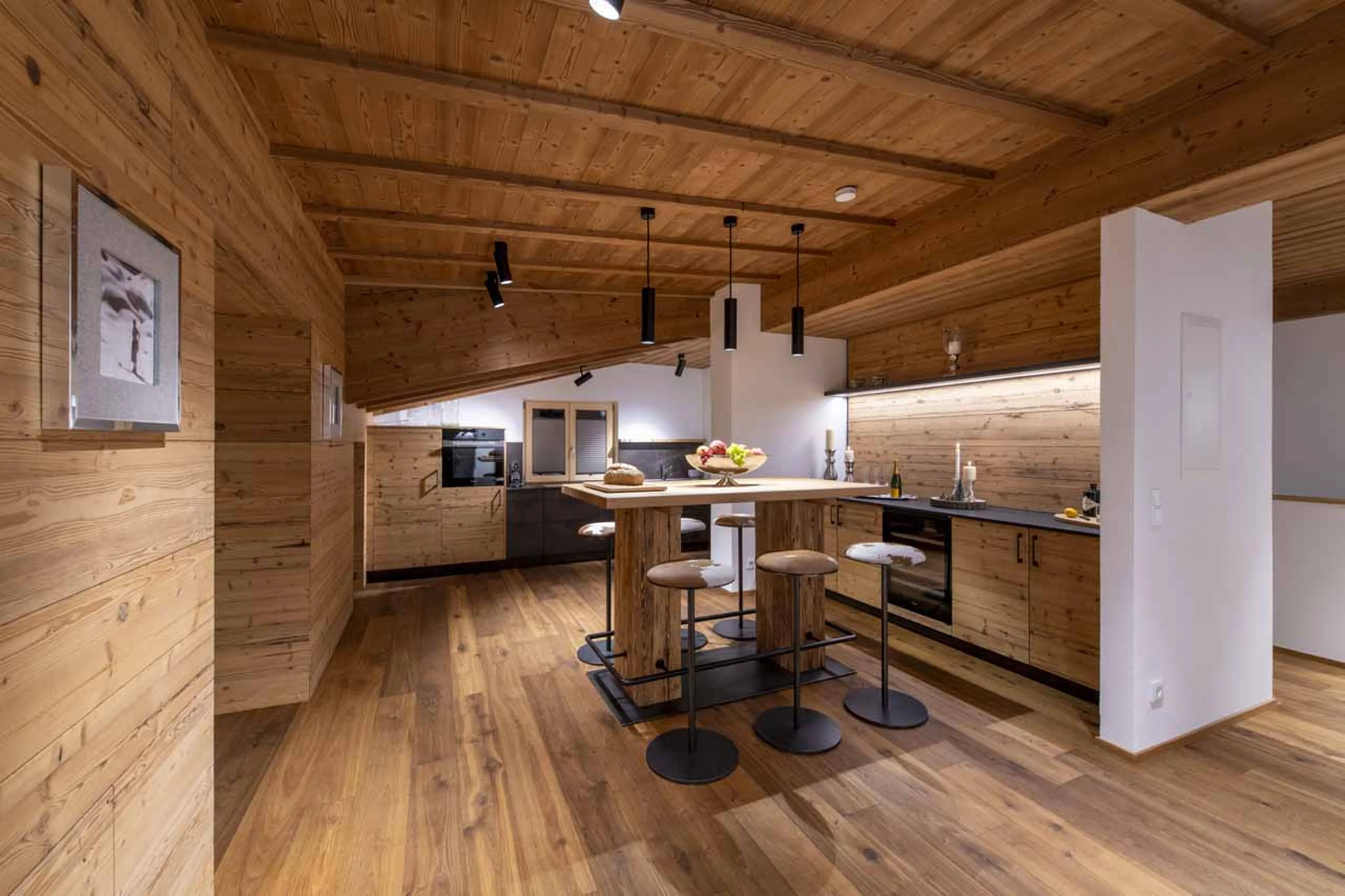 Bar at Buhlhof Penthouse in Lech