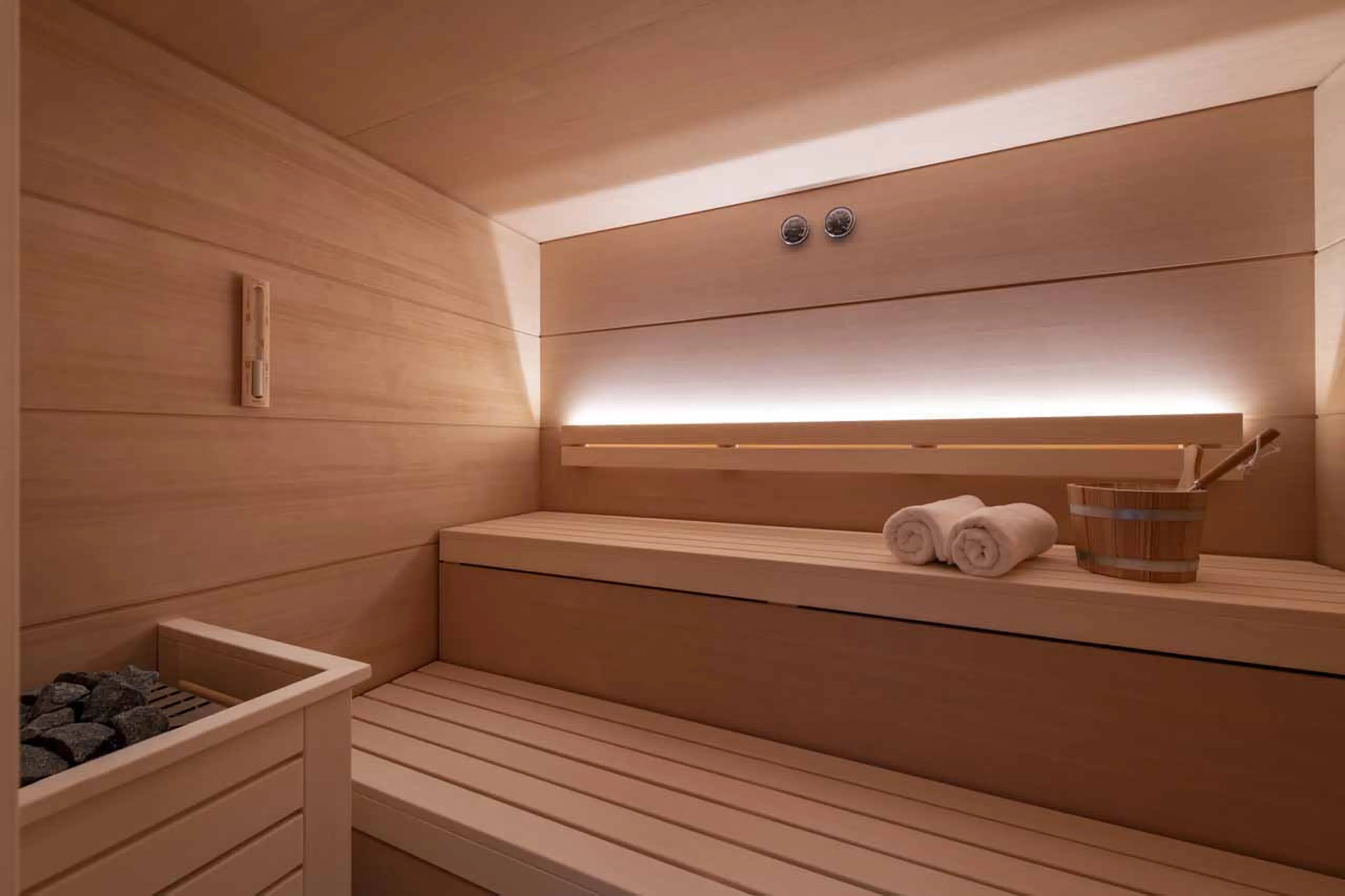 Sauna at Buhlhof Penthouse in Lech