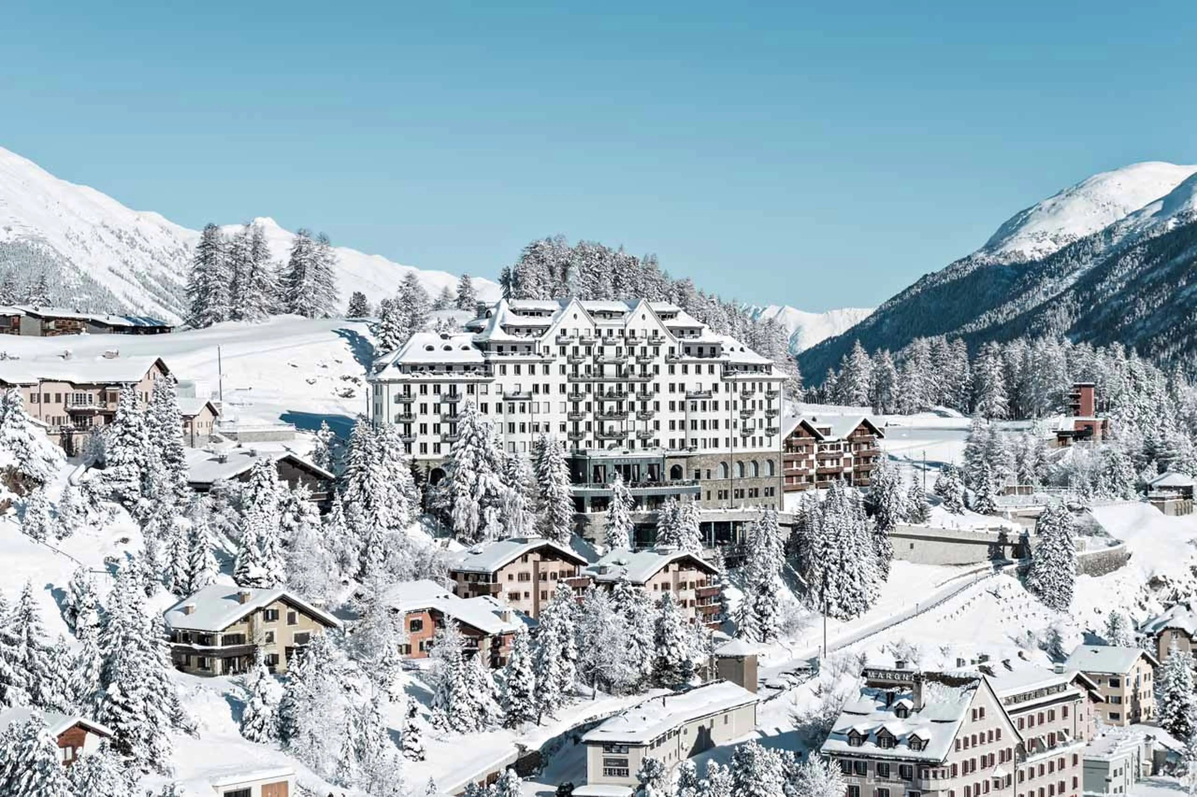 Carlton Hotel in St Moritz